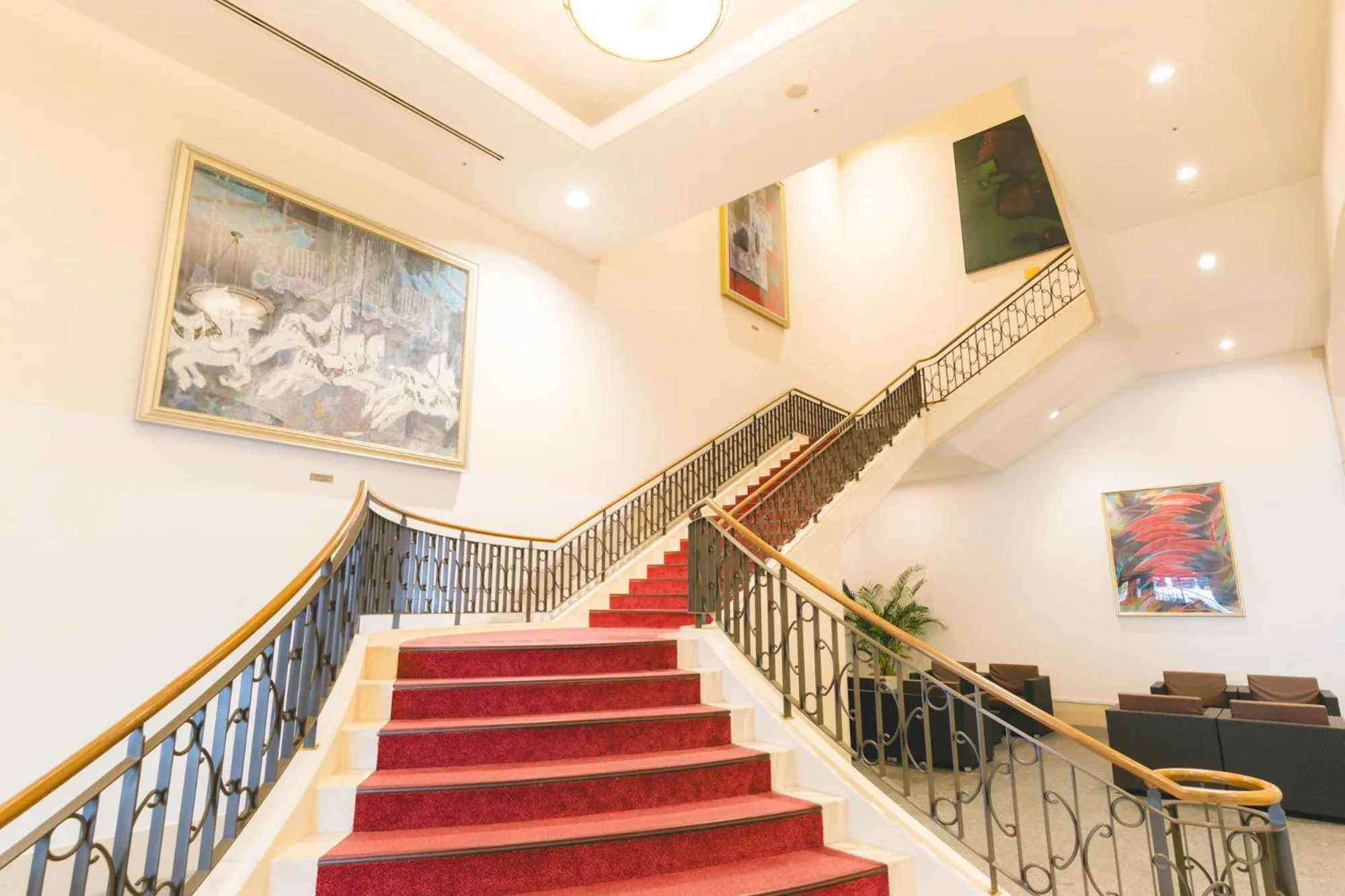 Lobby or reception in Seaside Hotel Maiko Villa Kobe