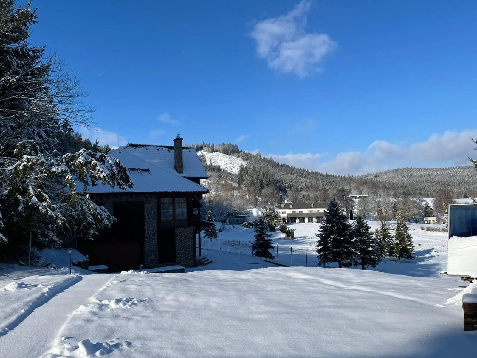 Property building in Hotel Villa Golf Cihelny