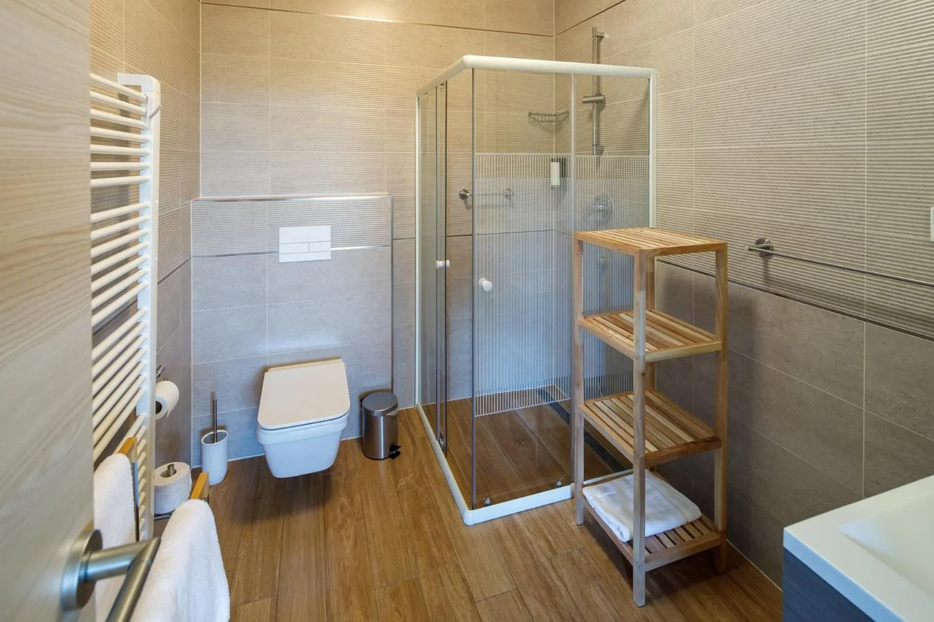 Shower in Hotel Villa Golf Cihelny