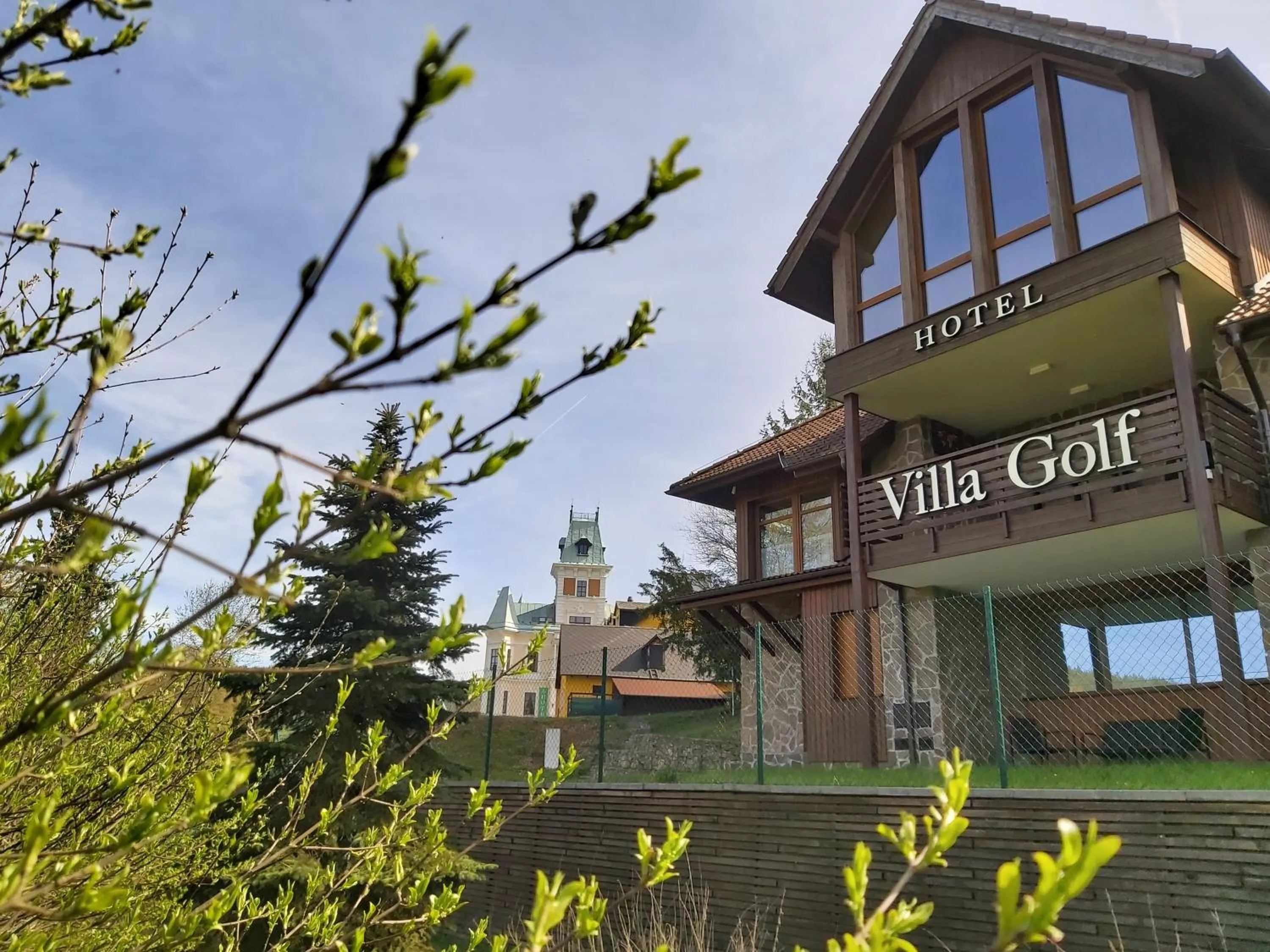 Property building in Hotel Villa Golf Cihelny