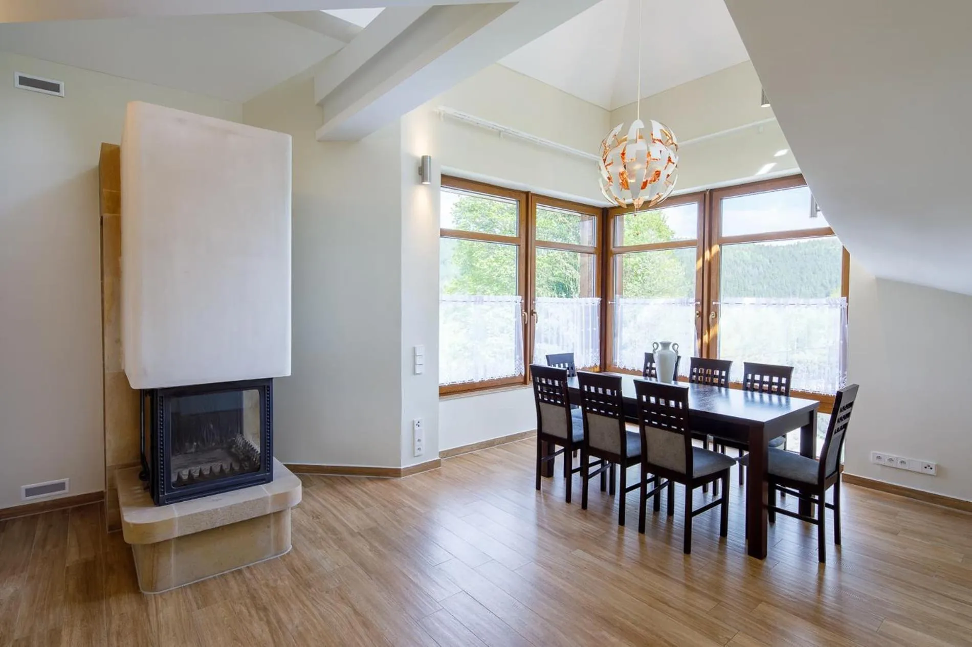 Kitchen or kitchenette in Hotel Villa Golf Cihelny