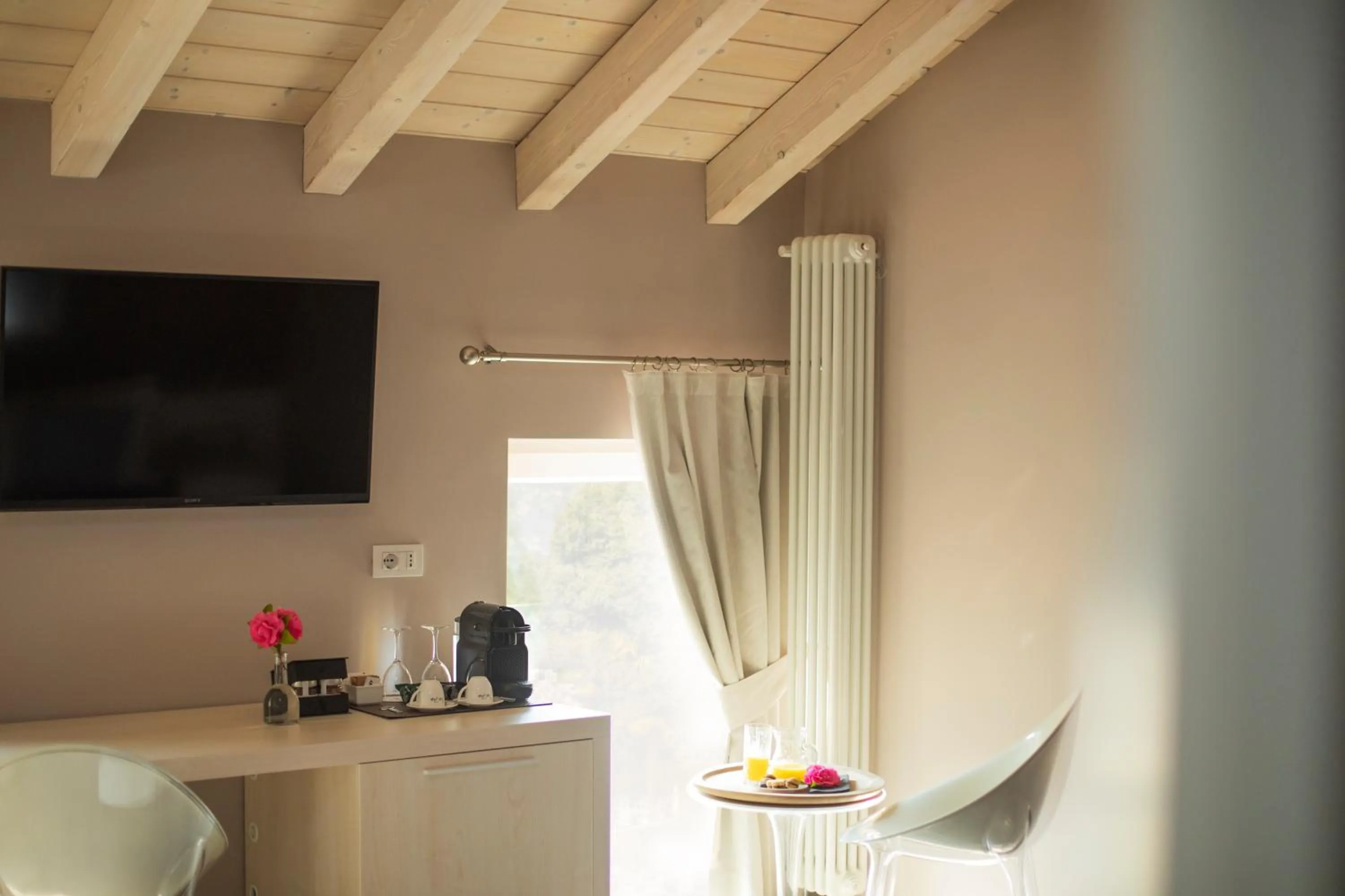 Seating area in Relais Villa Porta