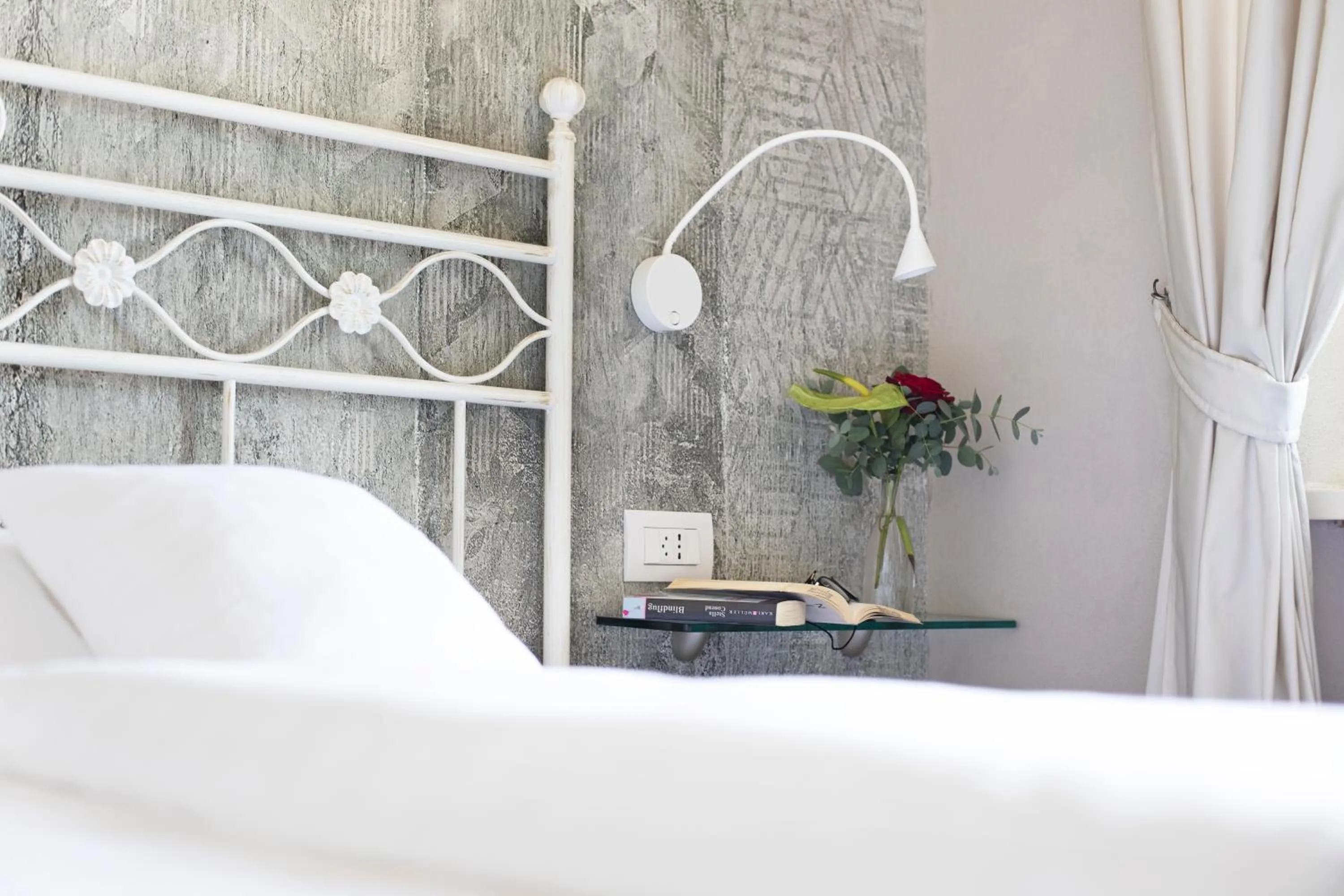 Bed in Relais Villa Porta