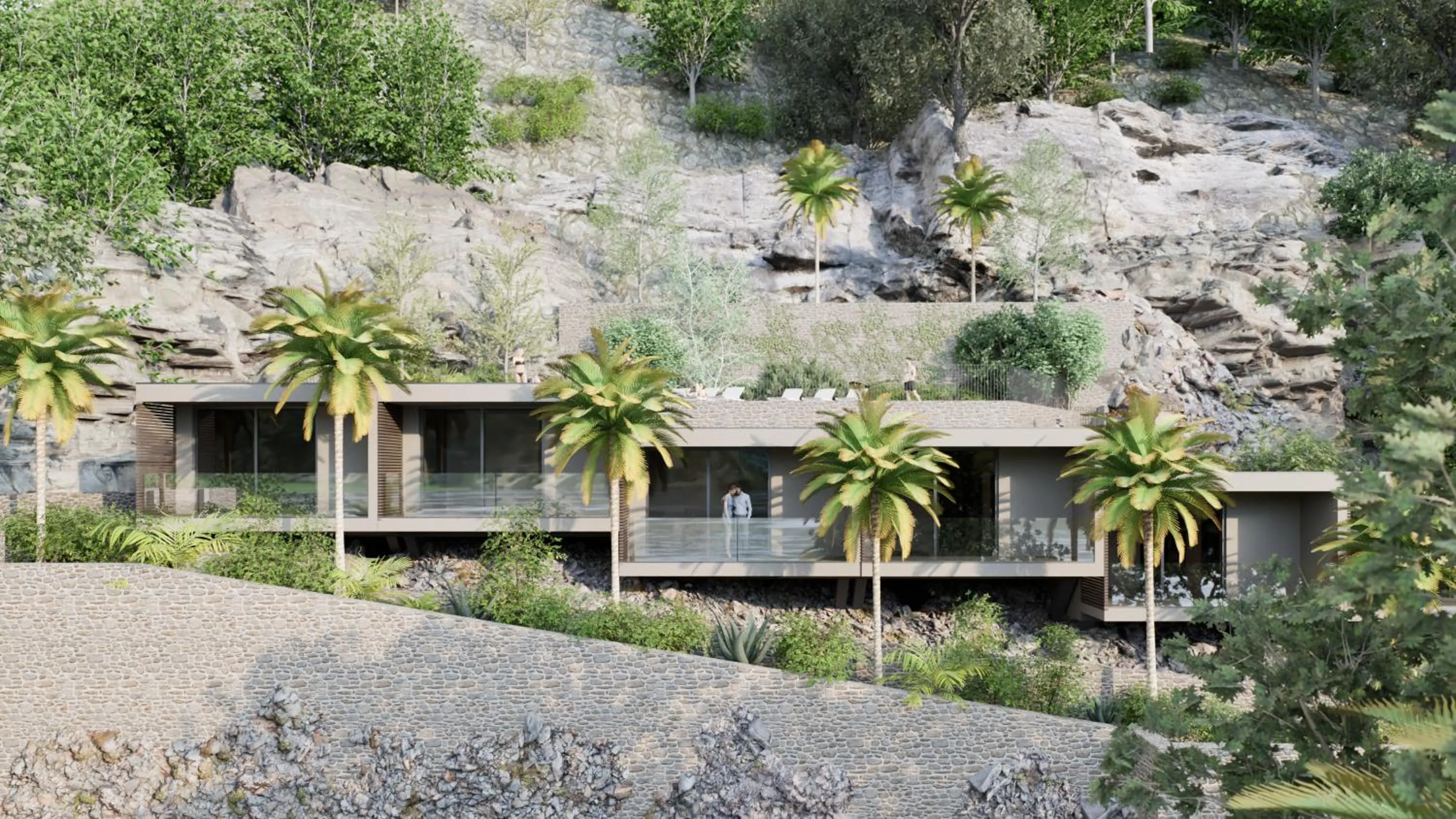 Property building in Relais Villa Porta