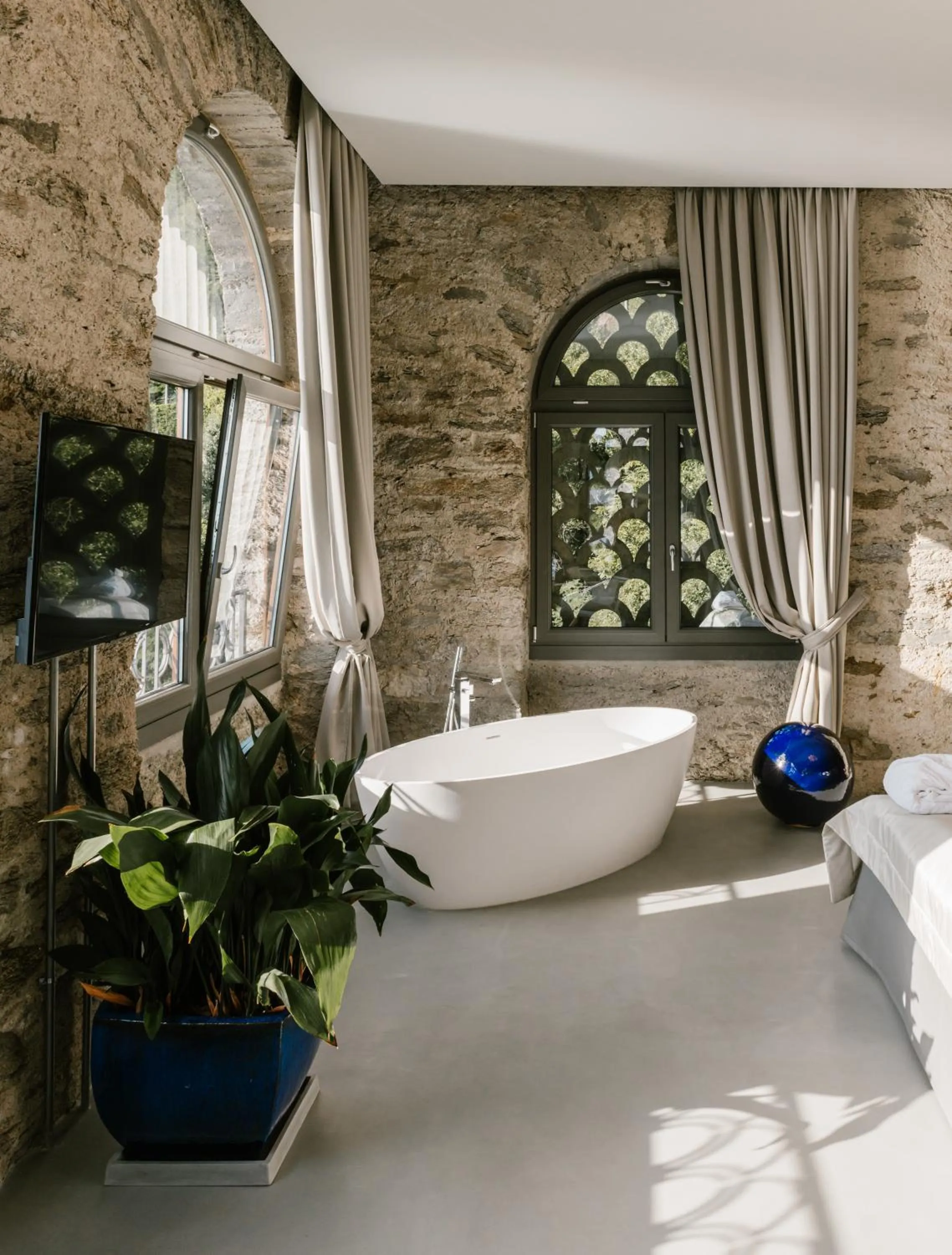 Hot Tub in Relais Villa Porta