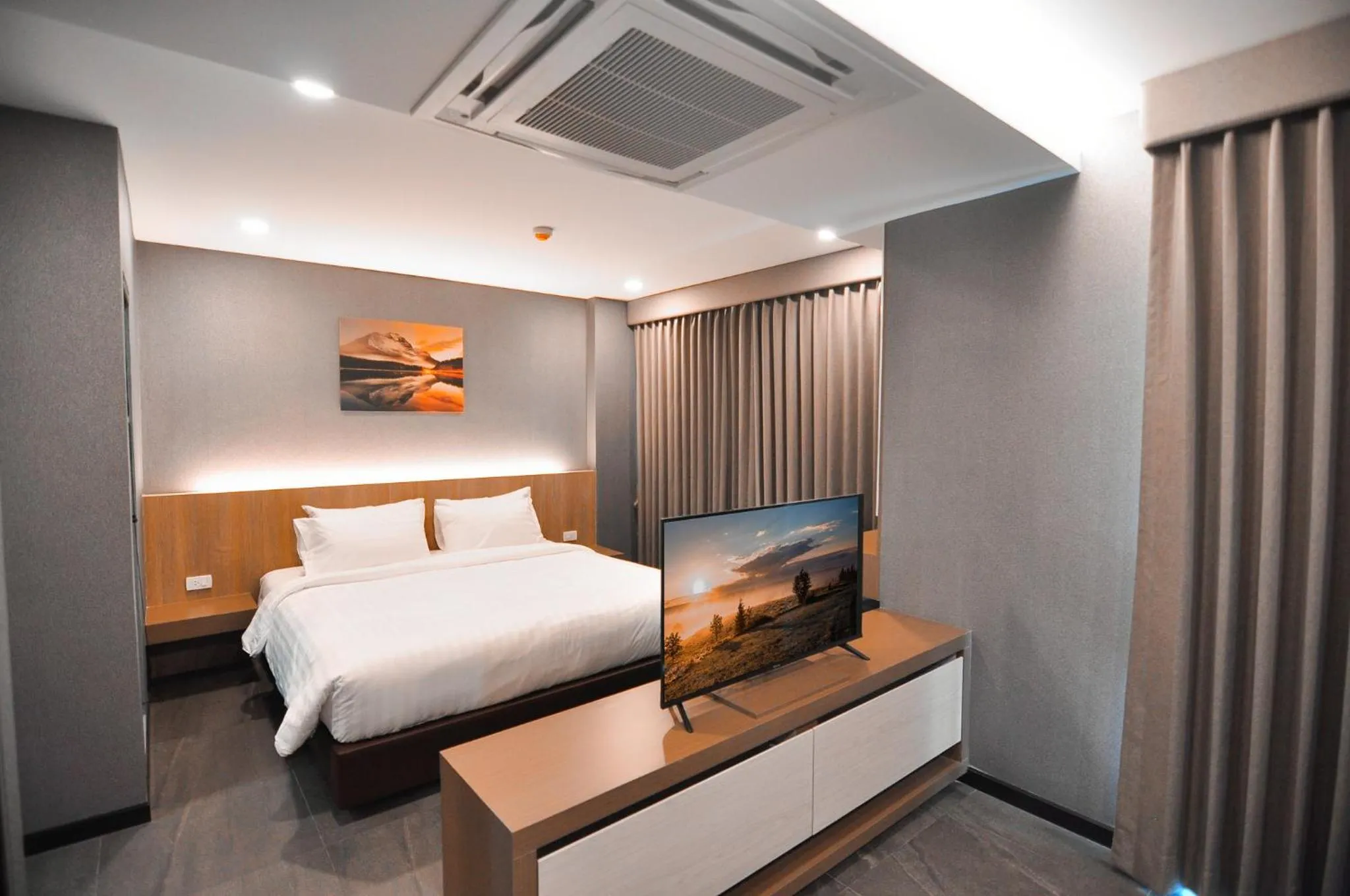 Bed in The S Block Condotel