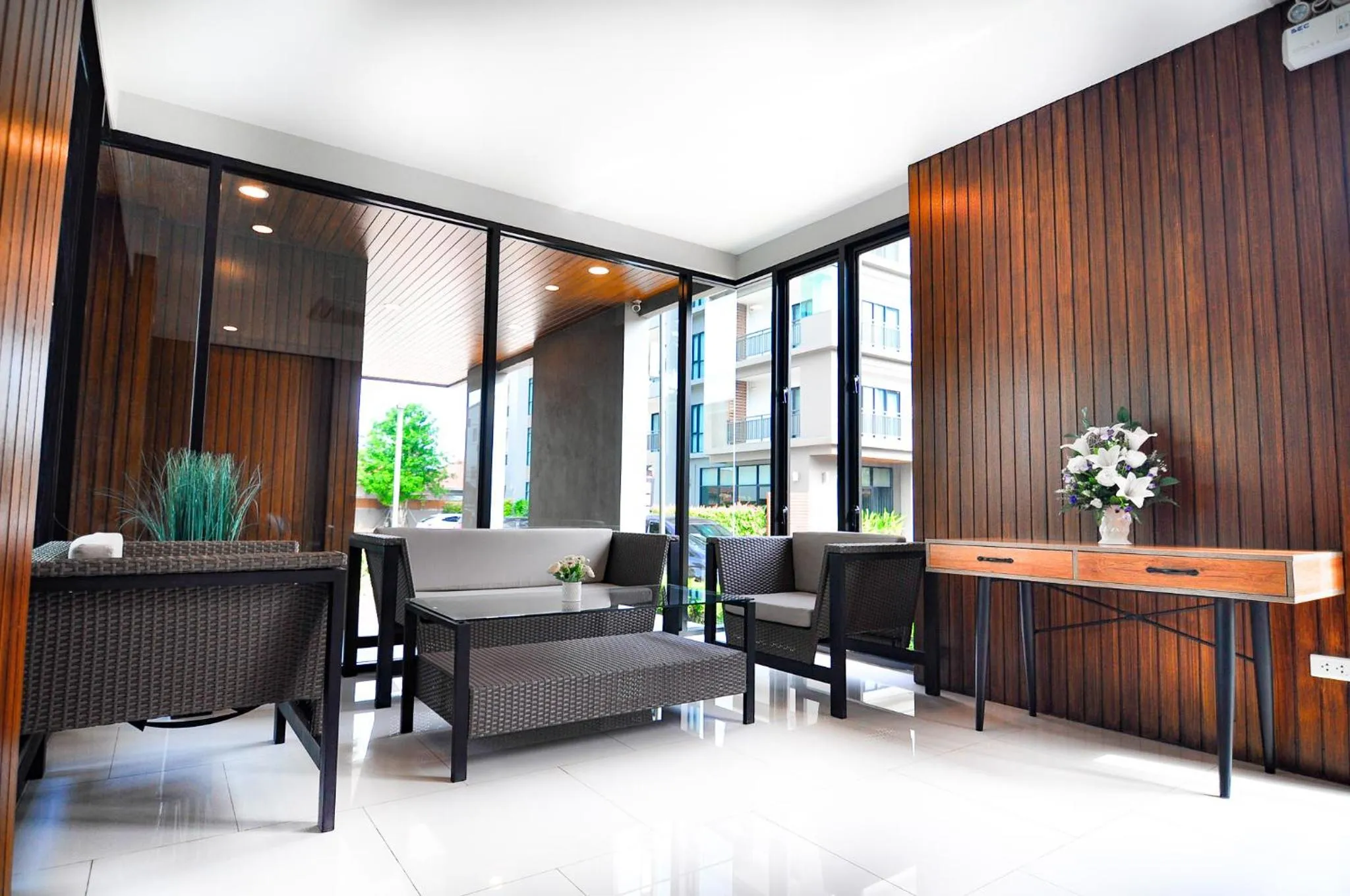 Living room in The S Block Condotel