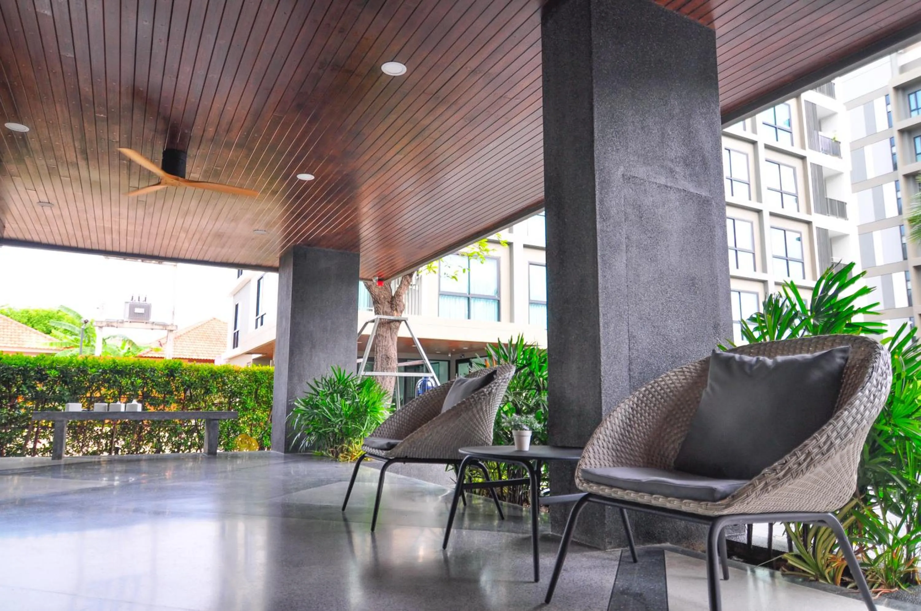 Patio in The S Block Condotel