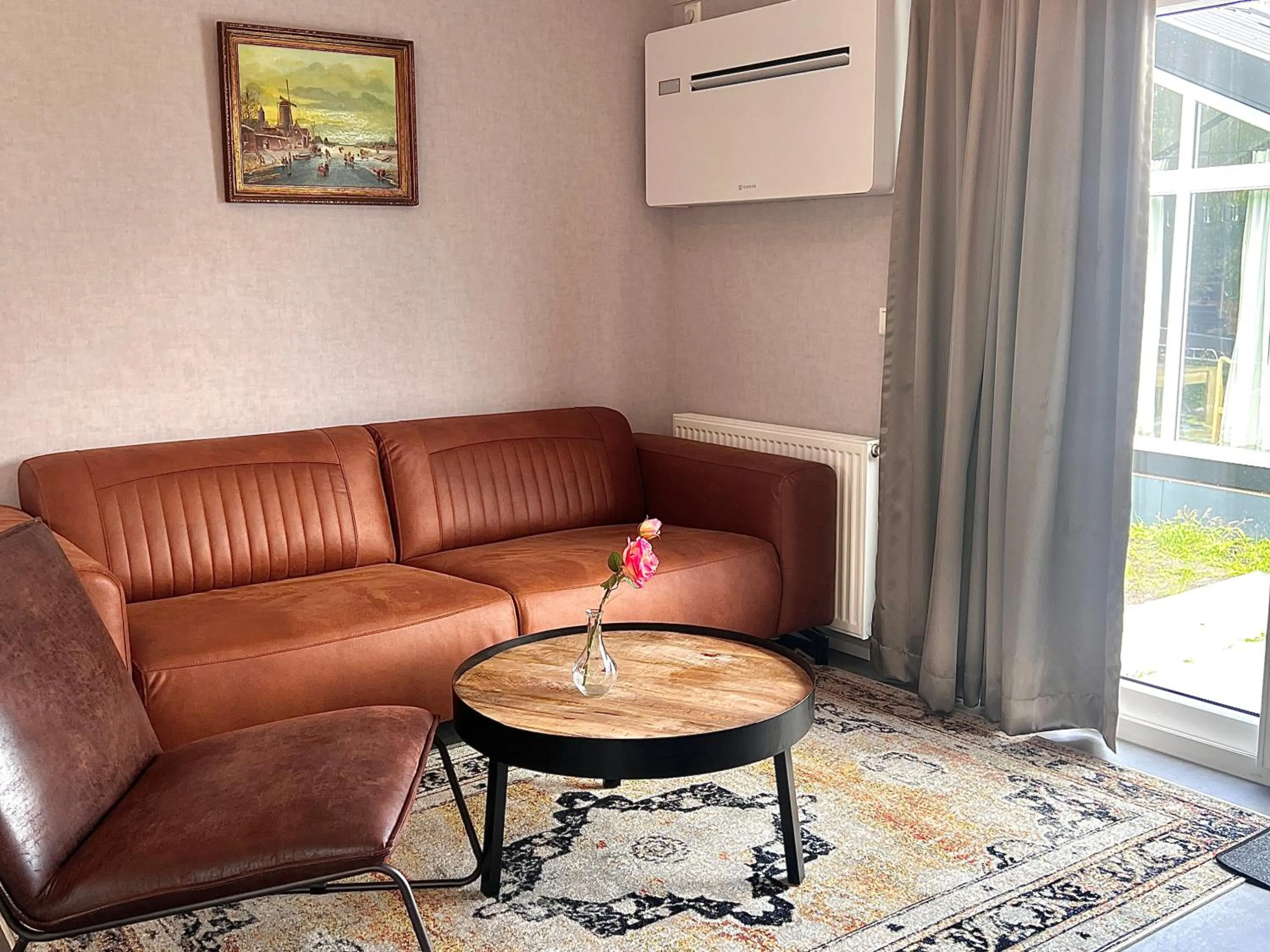 Living room in Waterpark Giethoorn