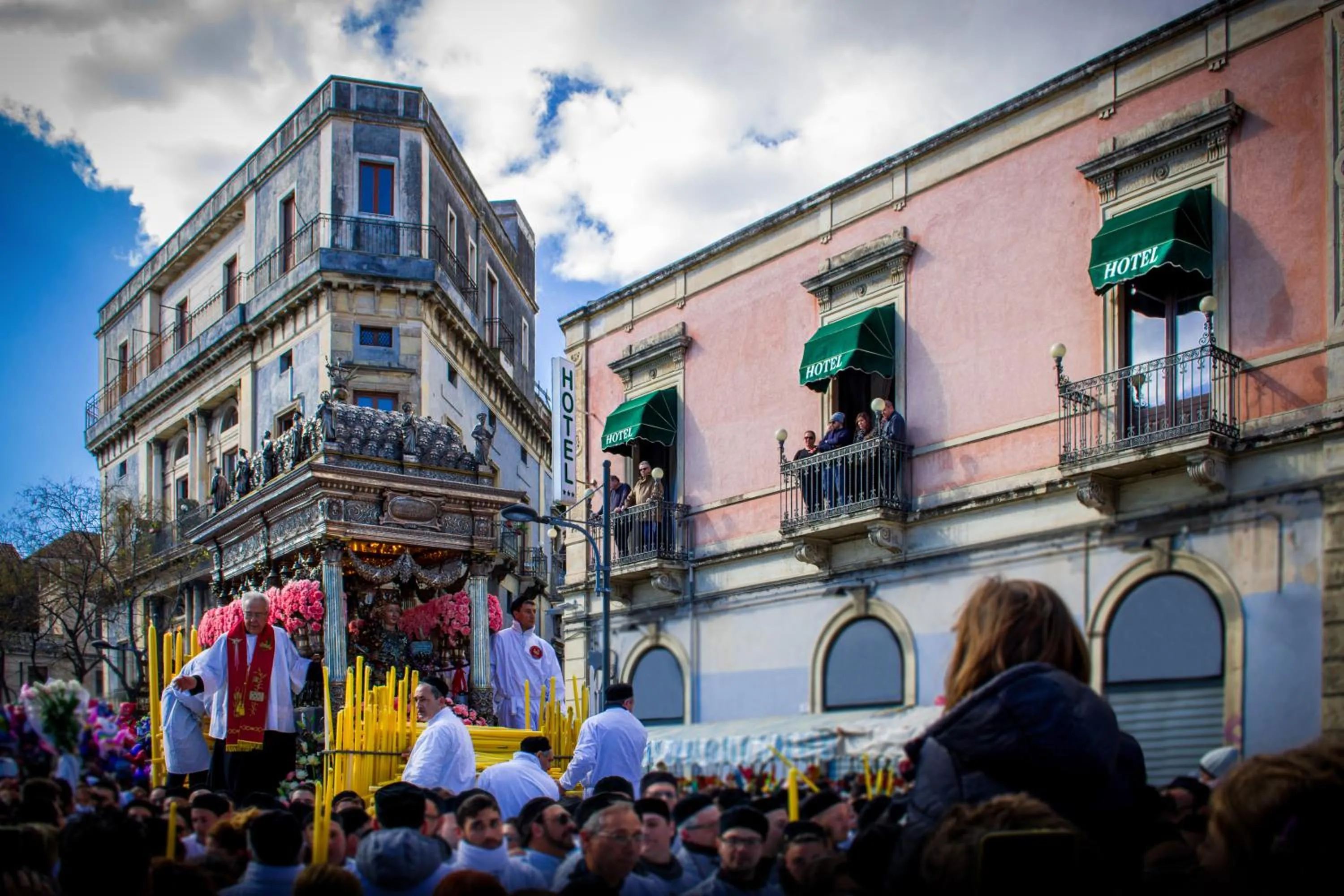 Property building in Hotel Villa Romeo