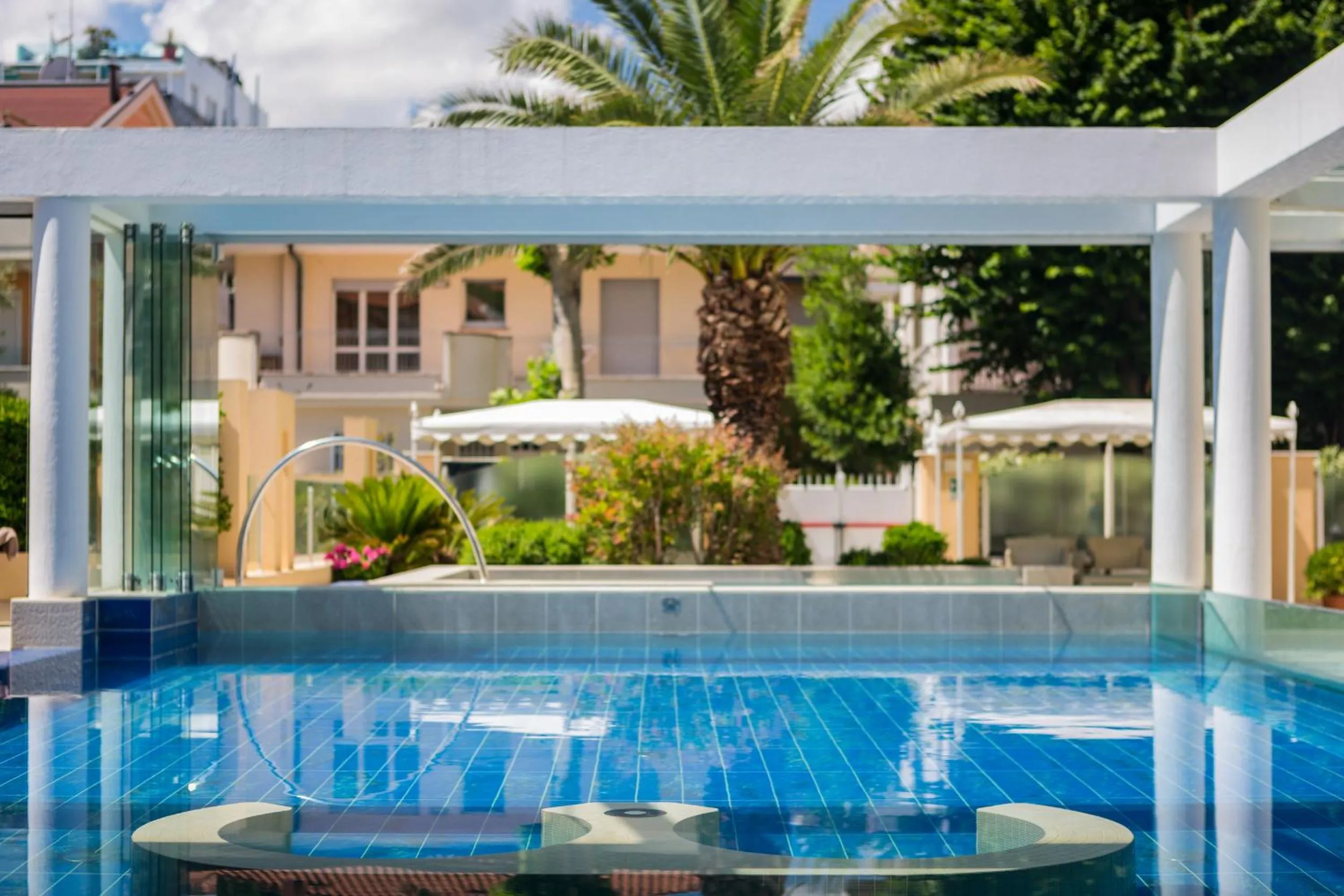 Garden in Hotel Luna Riccione e Aqua Spa Only Adults +12