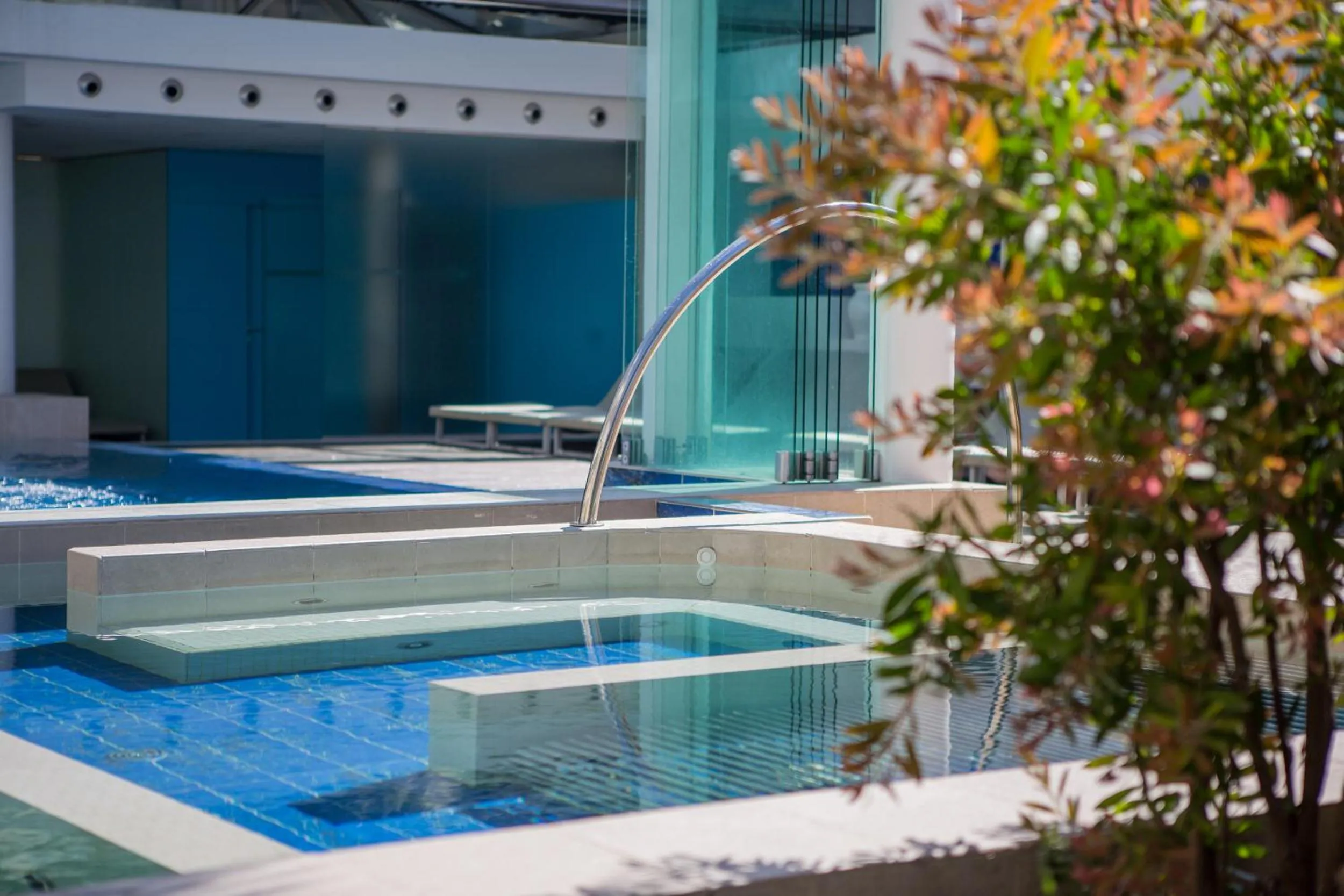Swimming pool in Hotel Luna Riccione e Aqua Spa Only Adults +12