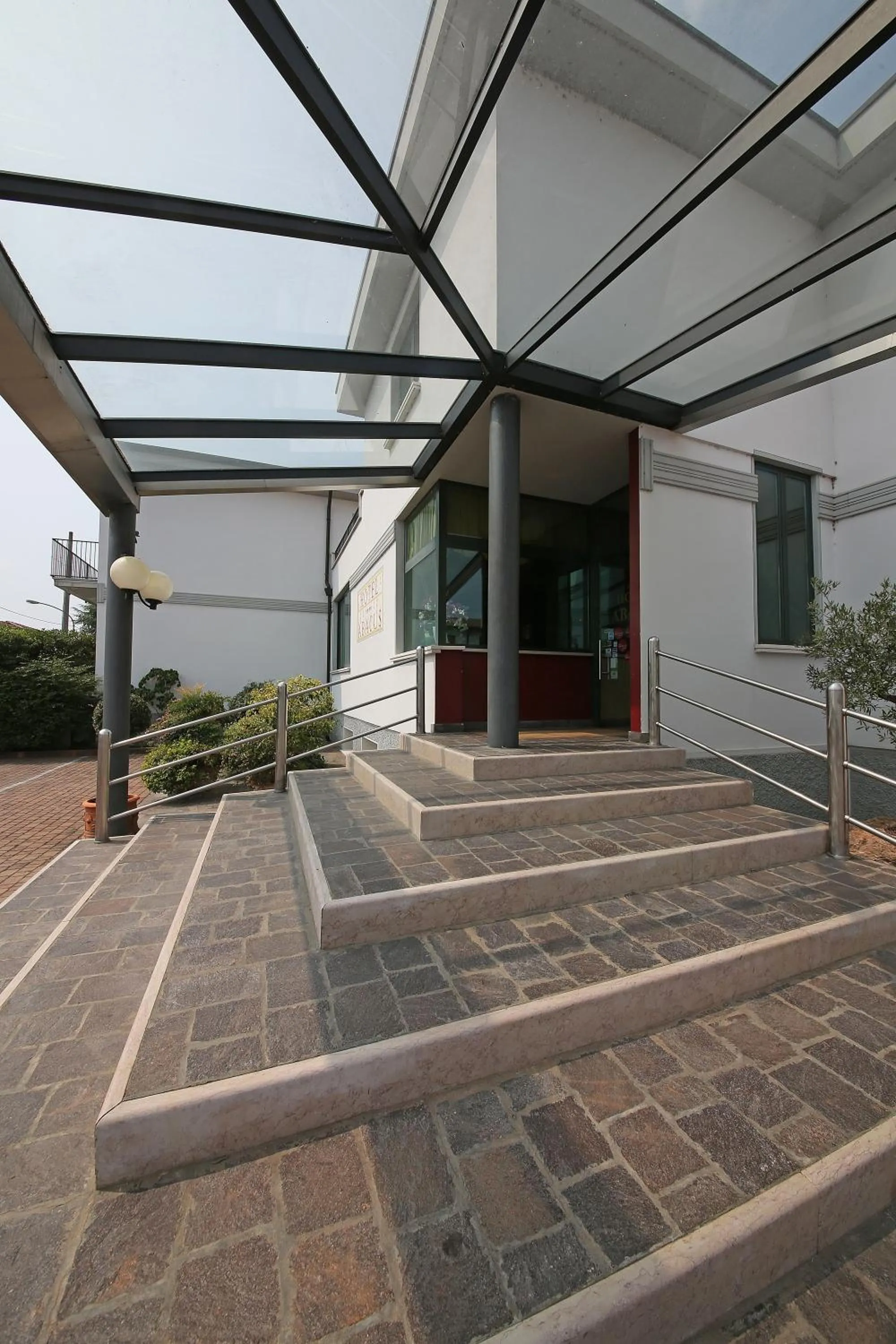 Facade/entrance in Hotel Abacus