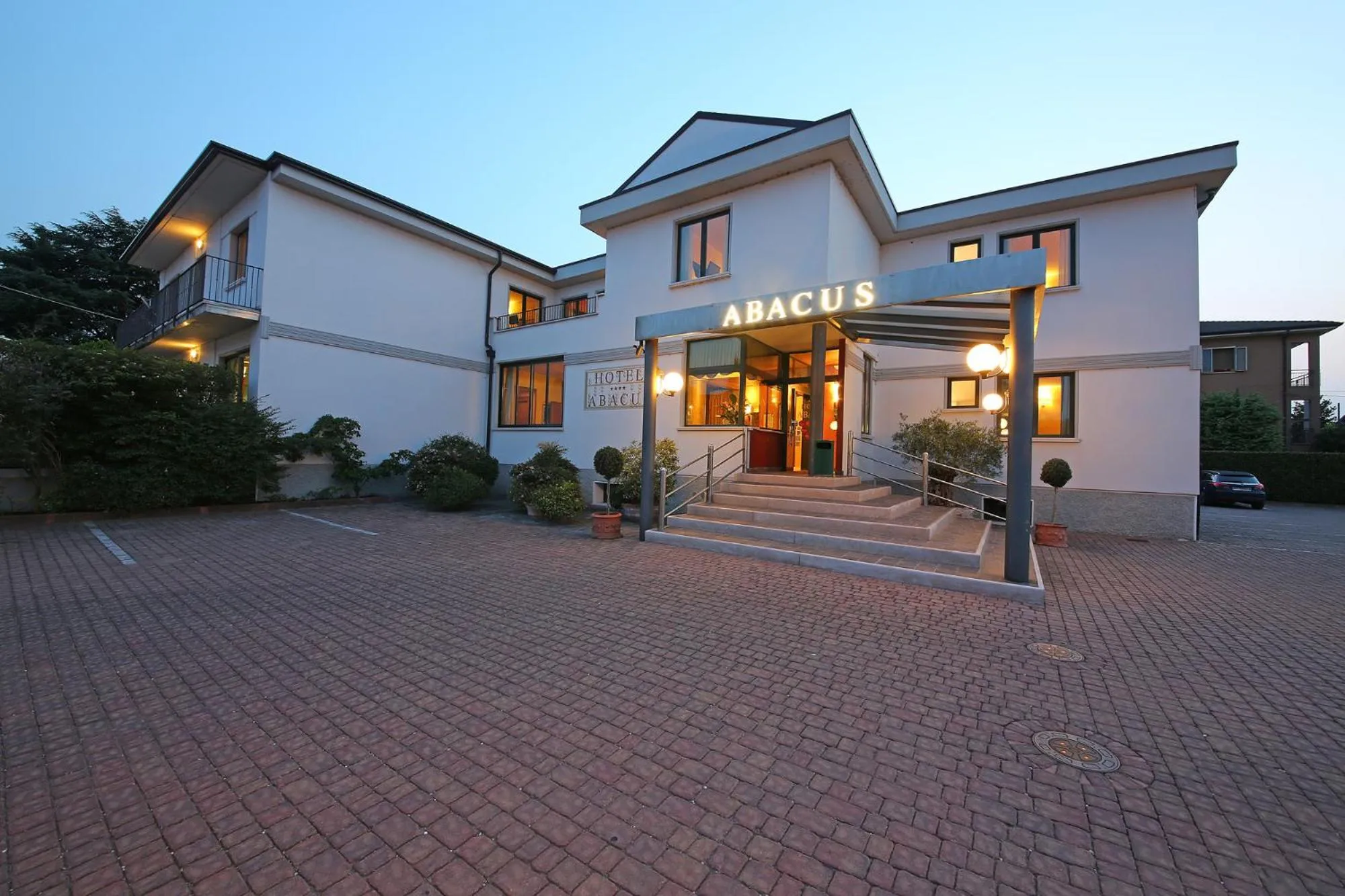 Facade/entrance in Hotel Abacus