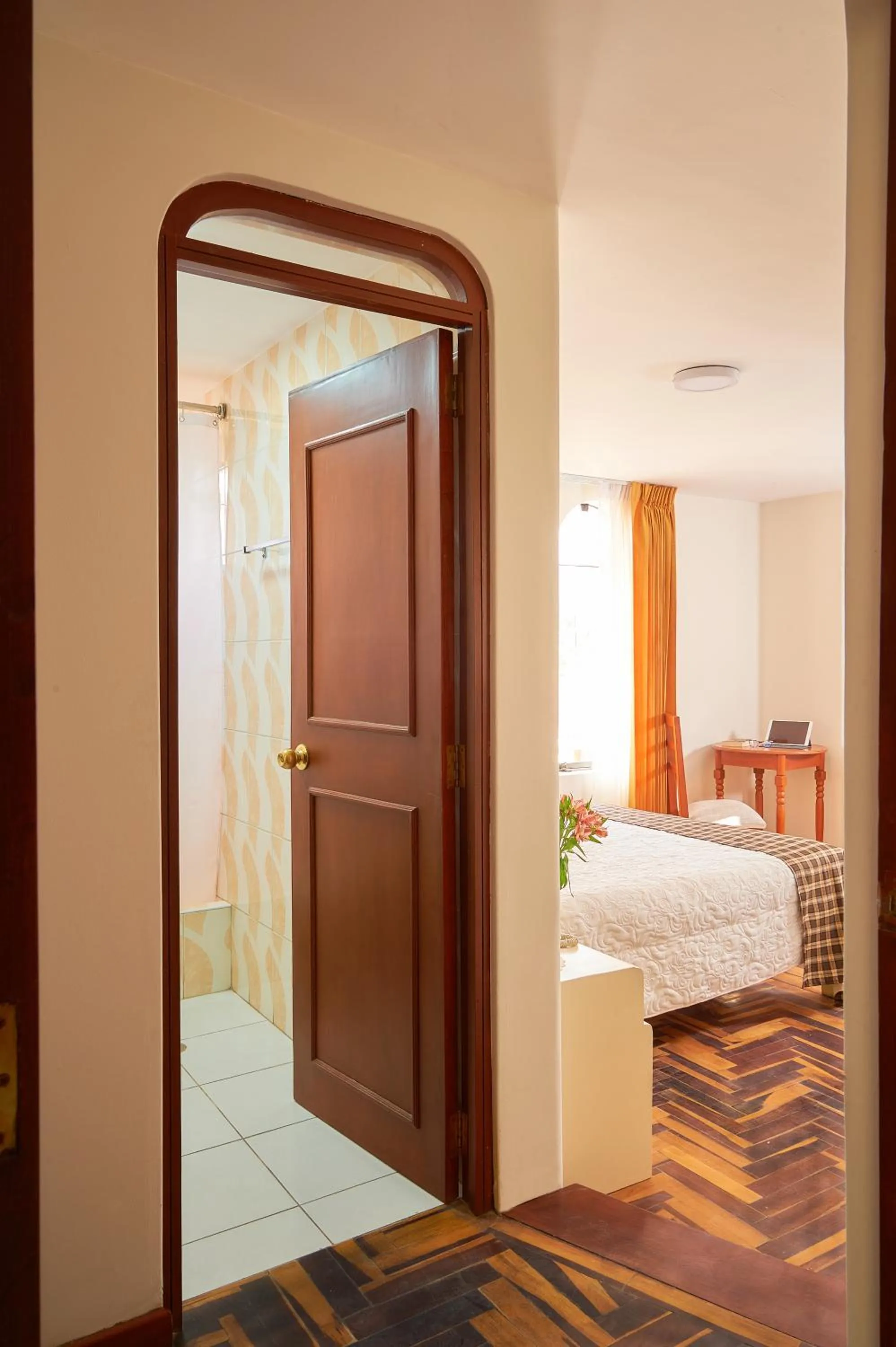 Bathroom, Bed in Astorga Hotel Arequipa