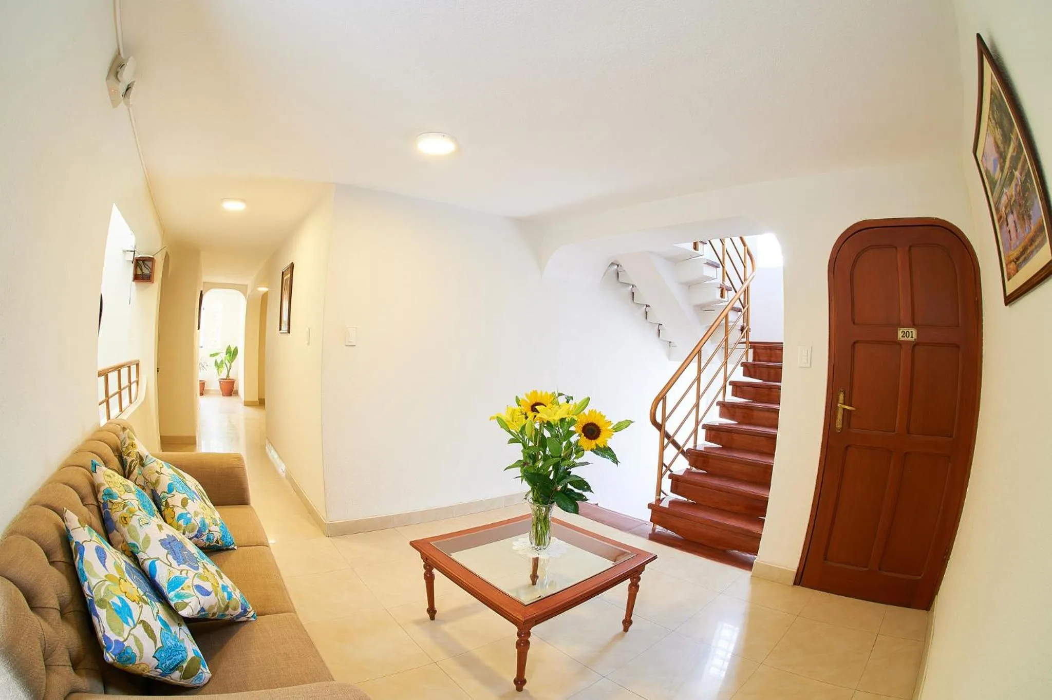 Living room in Astorga Hotel Arequipa
