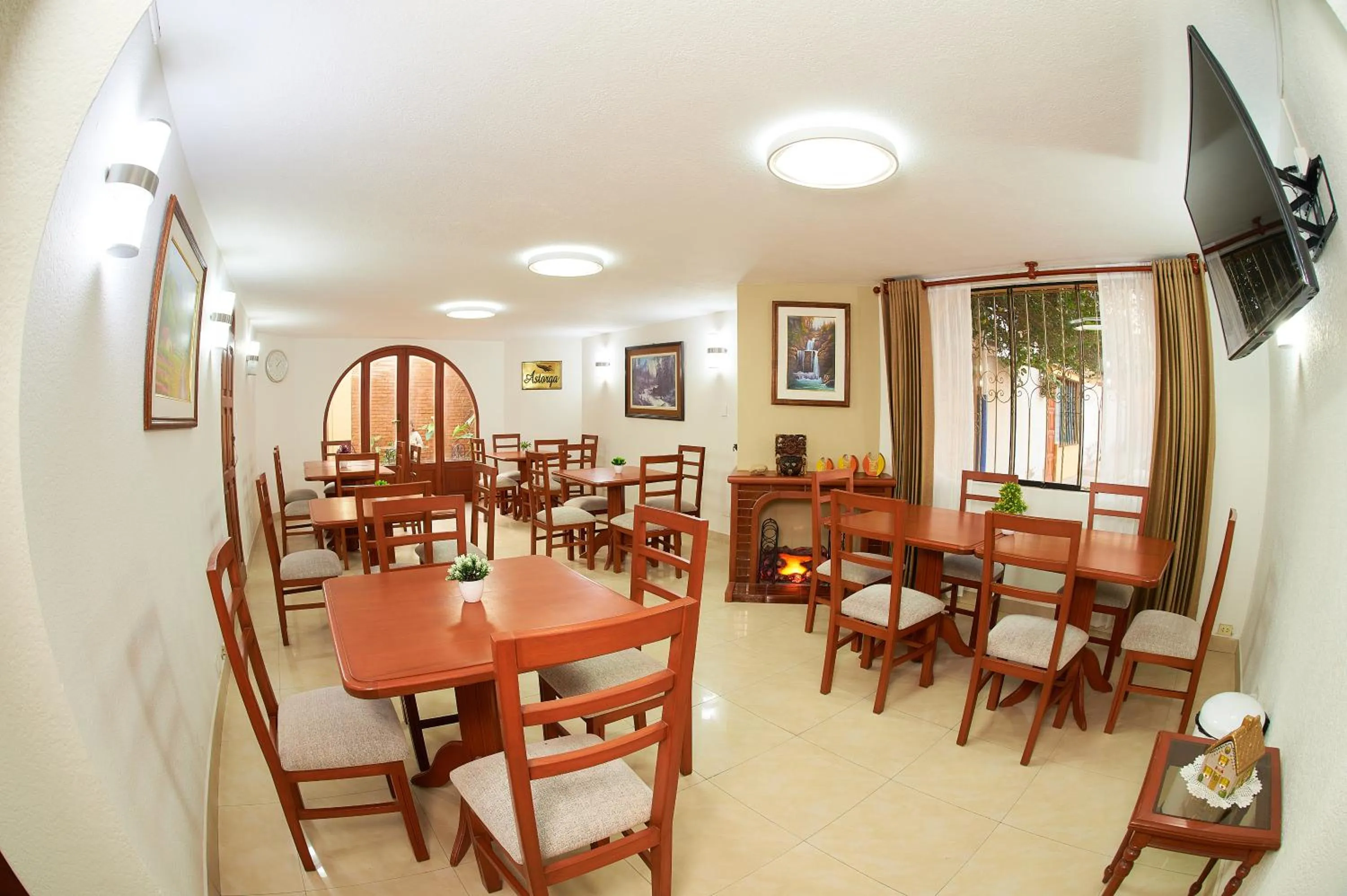 Dining area in Astorga Hotel Arequipa