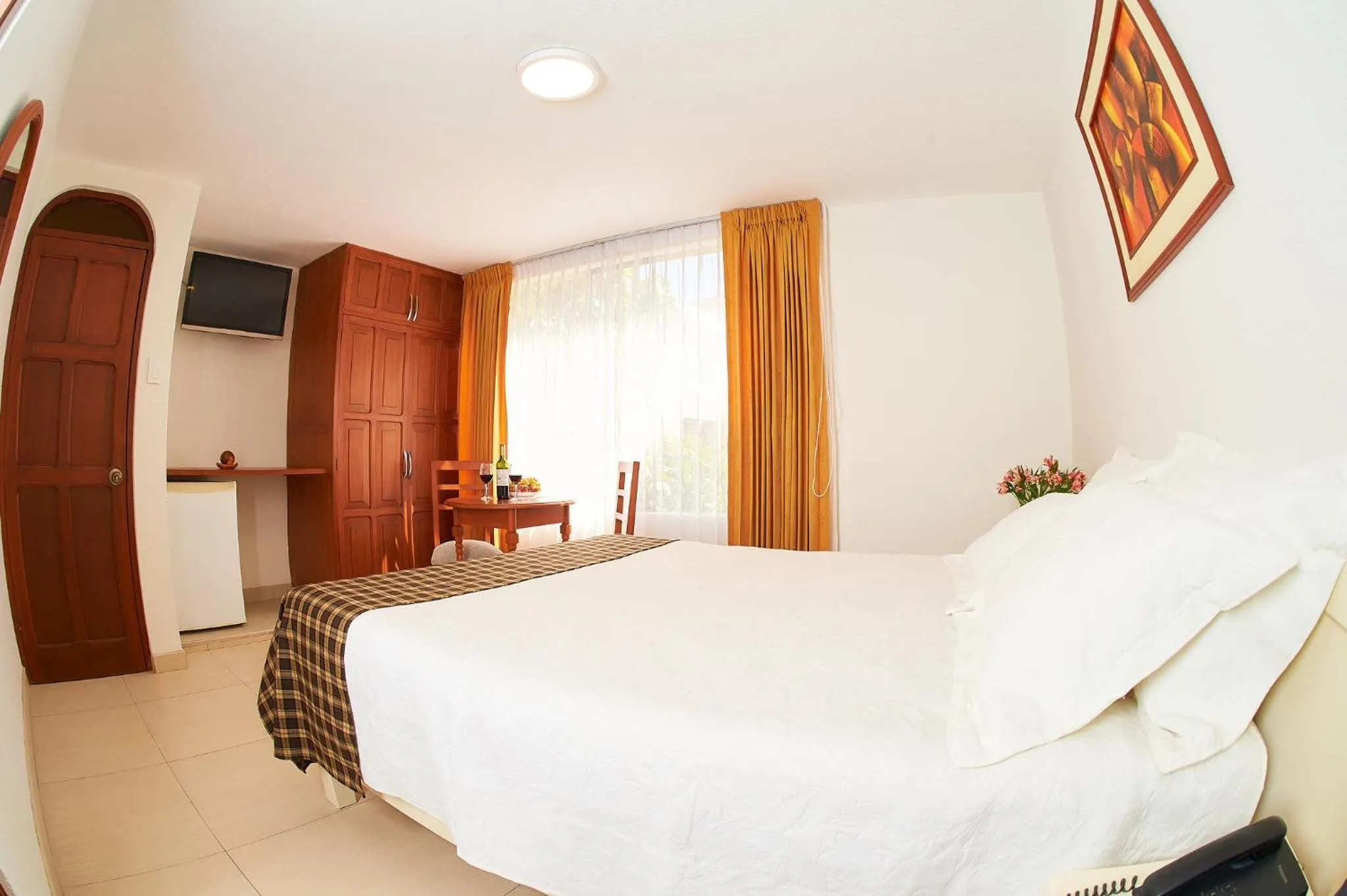 Bed in Astorga Hotel Arequipa