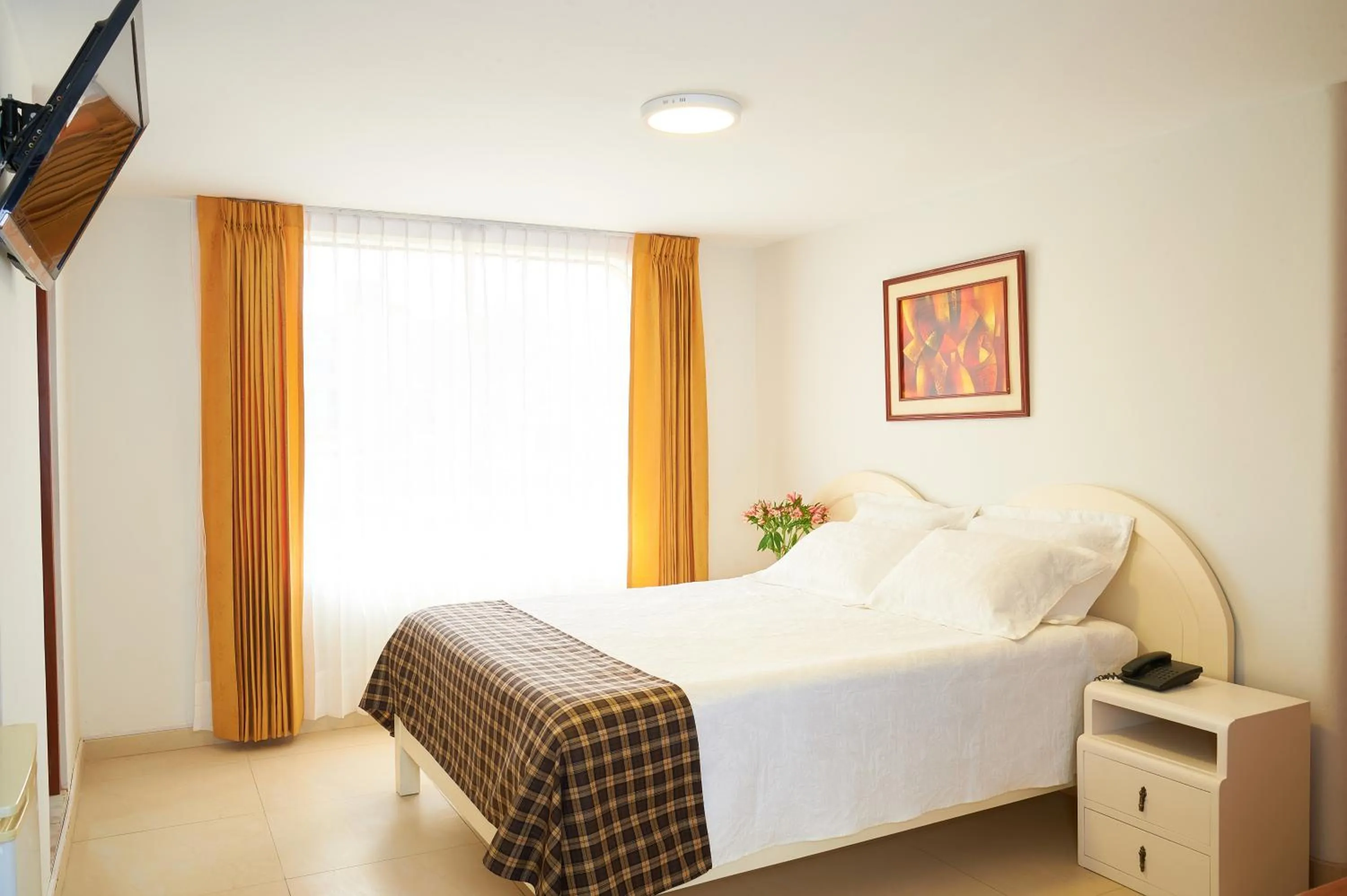 Bed in Astorga Hotel Arequipa