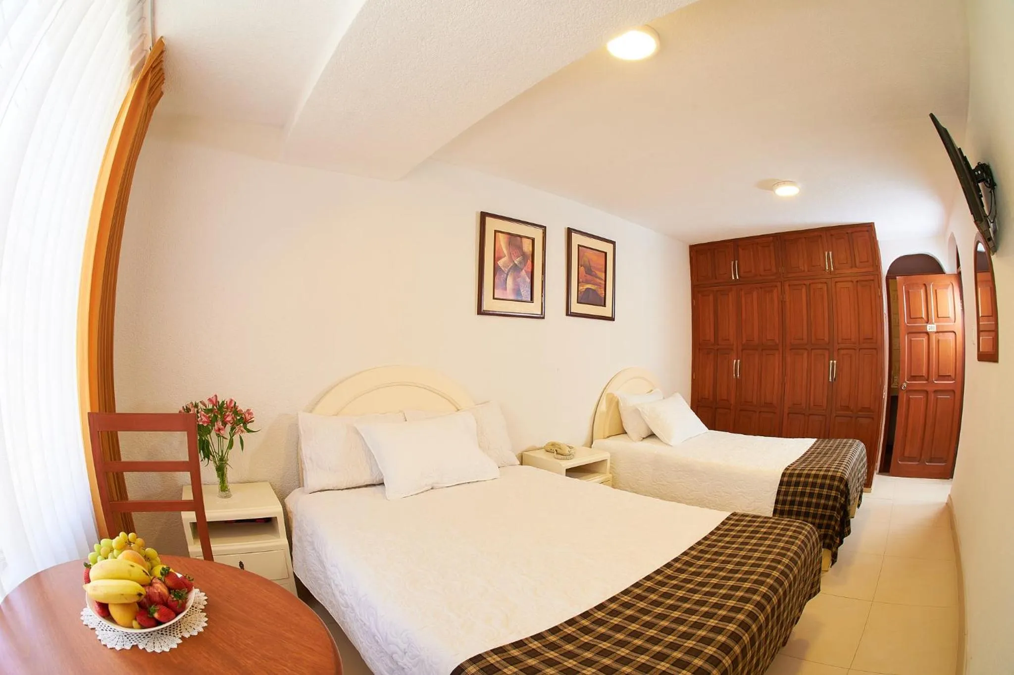 Bed in Astorga Hotel Arequipa