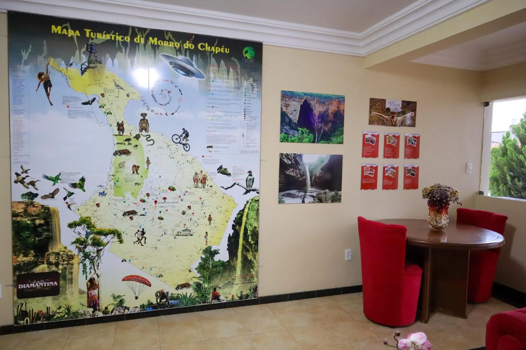 Lobby or reception in Diamantina Palace Hotel