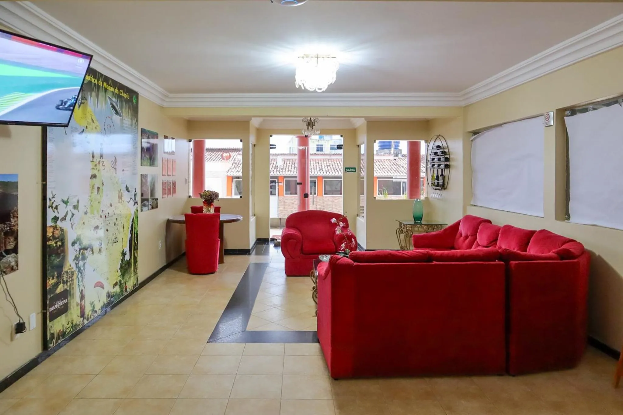 Lobby or reception in Diamantina Palace Hotel
