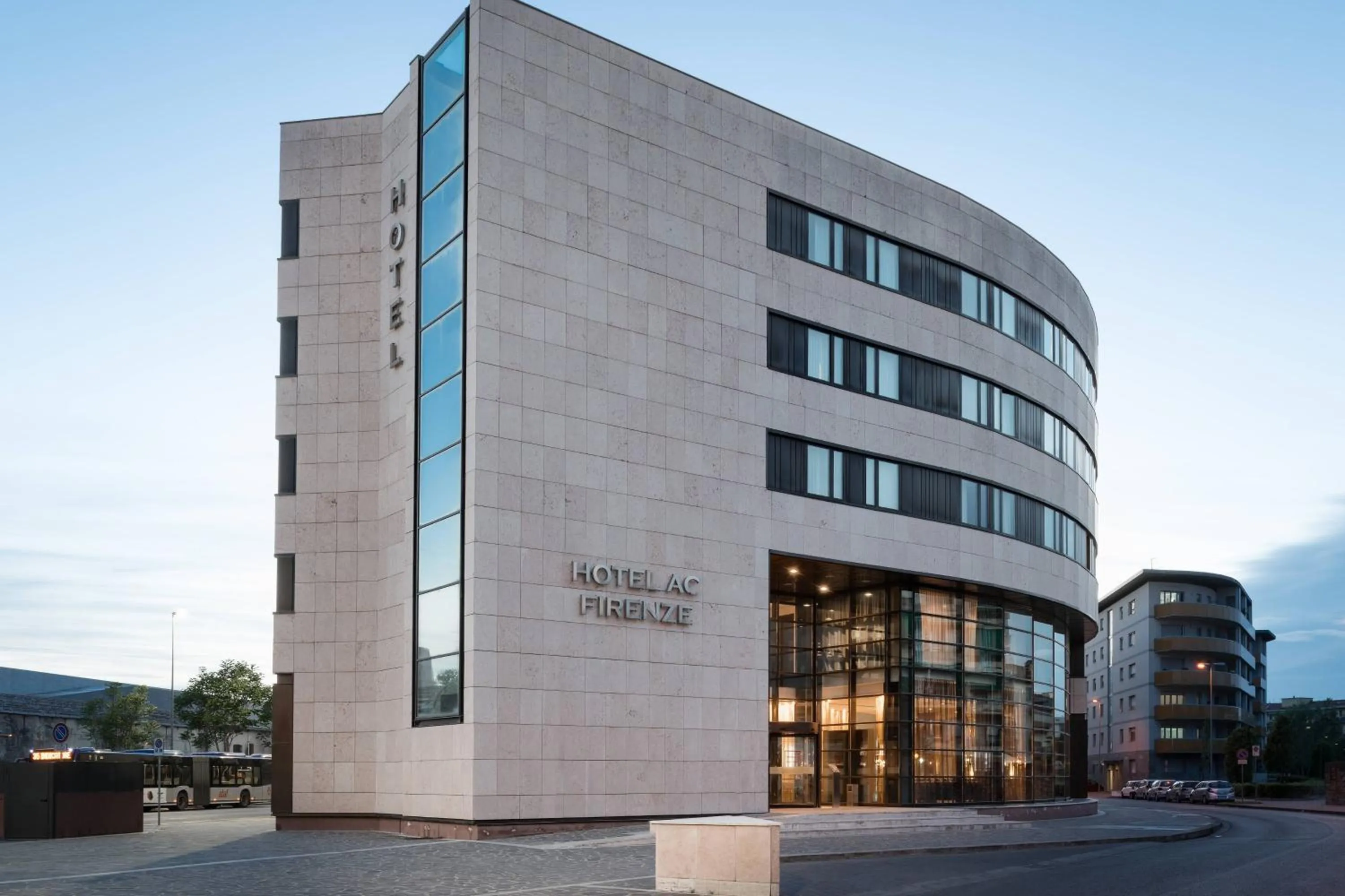 Property building in AC Hotel Firenze by Marriott