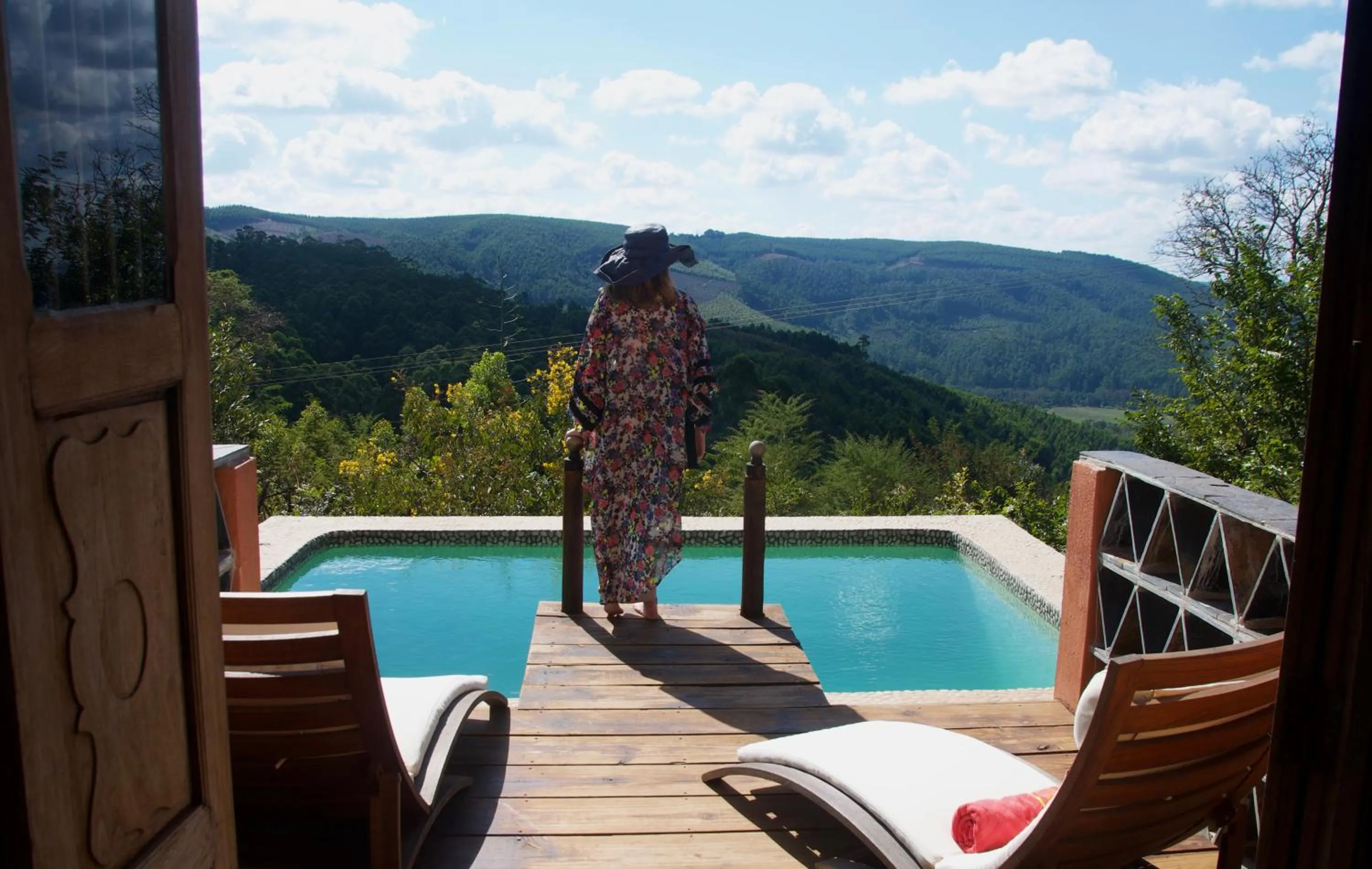 Swimming pool in Timamoon Lodge