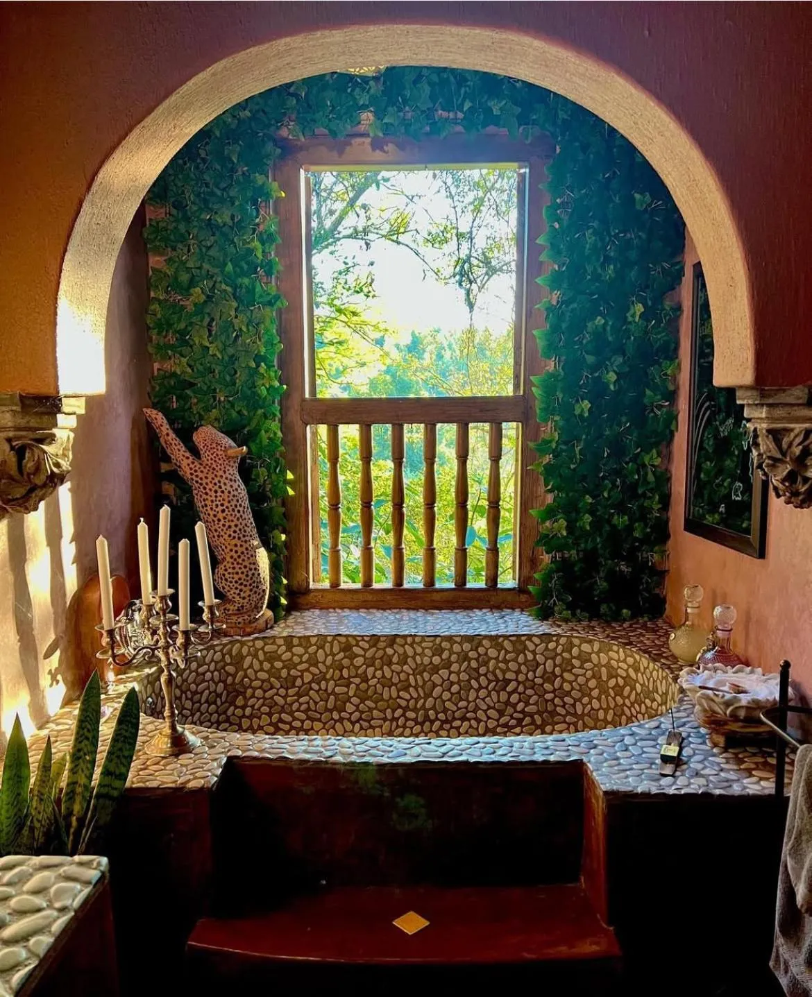 Bathroom in Timamoon Lodge