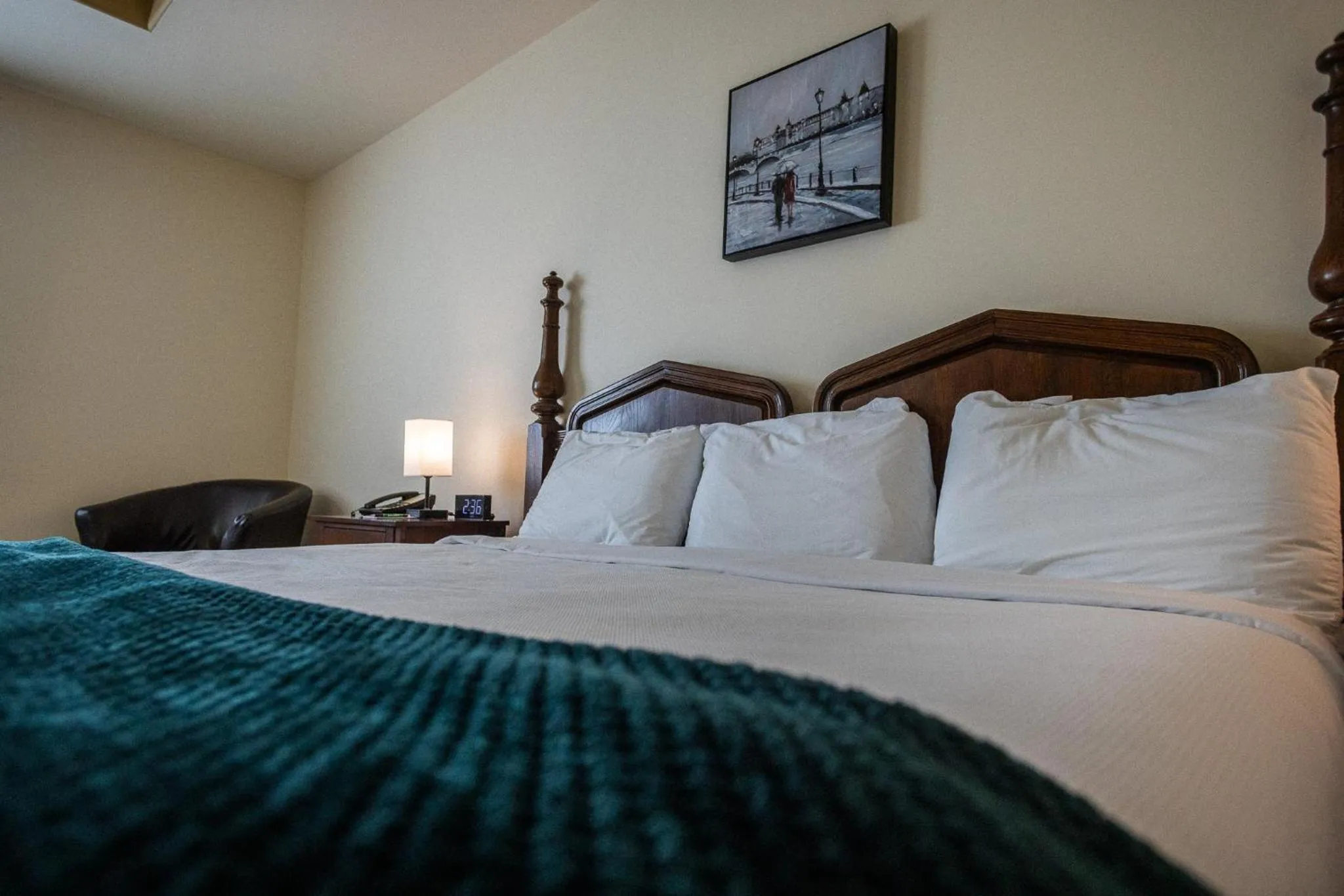 Bed in Sleep Suite Motel