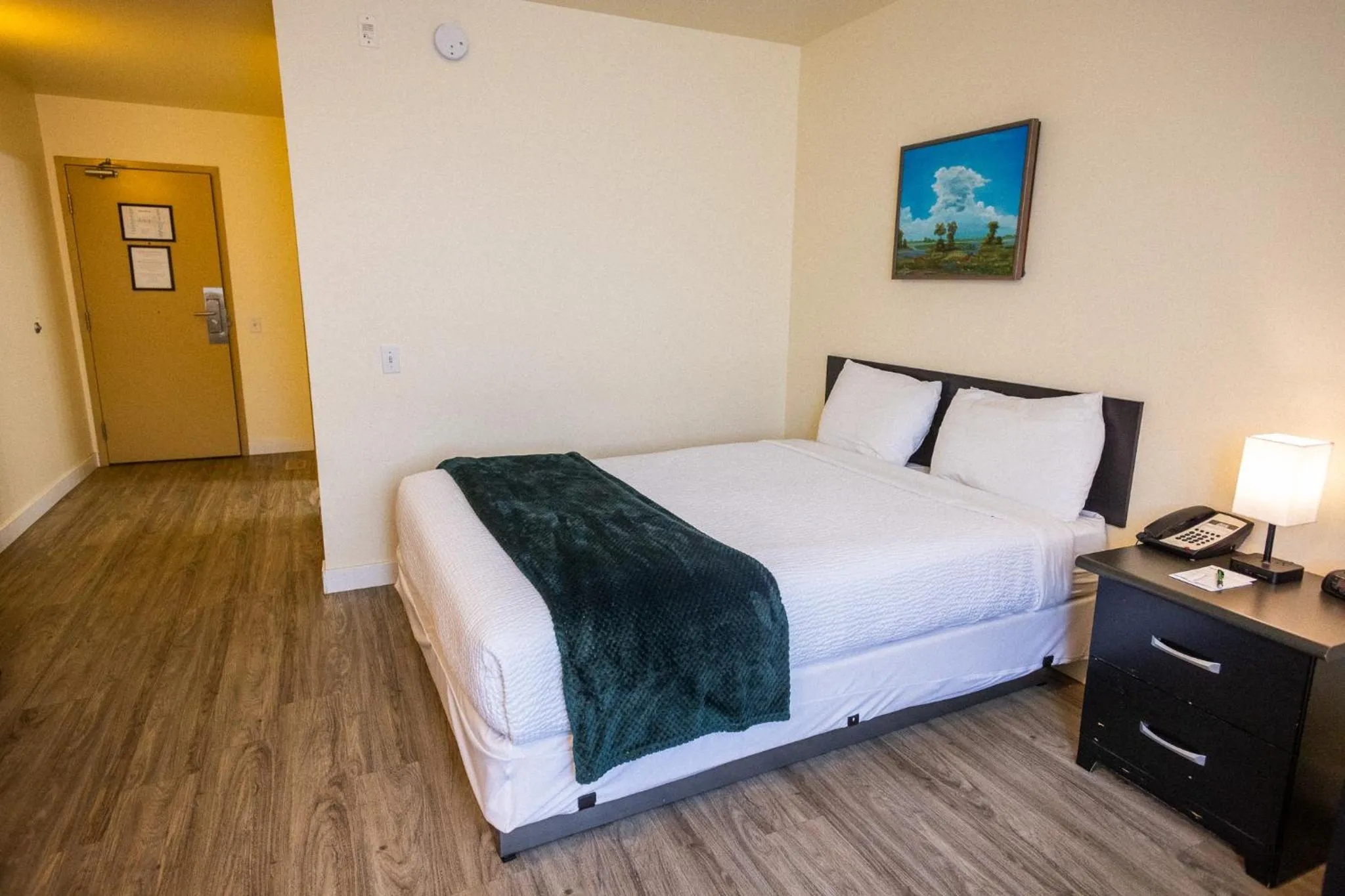 Bed in Sleep Suite Motel