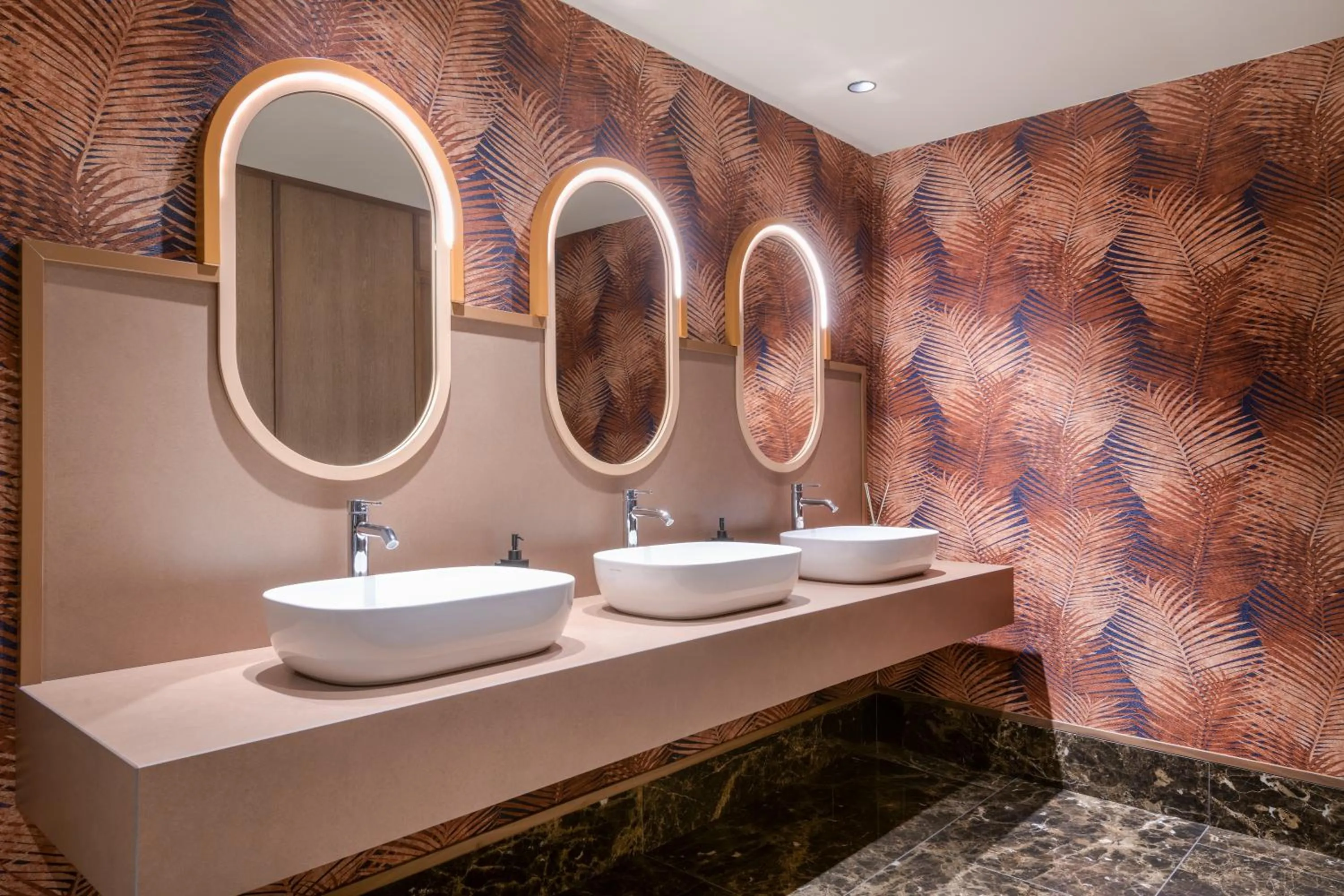Bathroom in AC Hotel Milano by Marriott