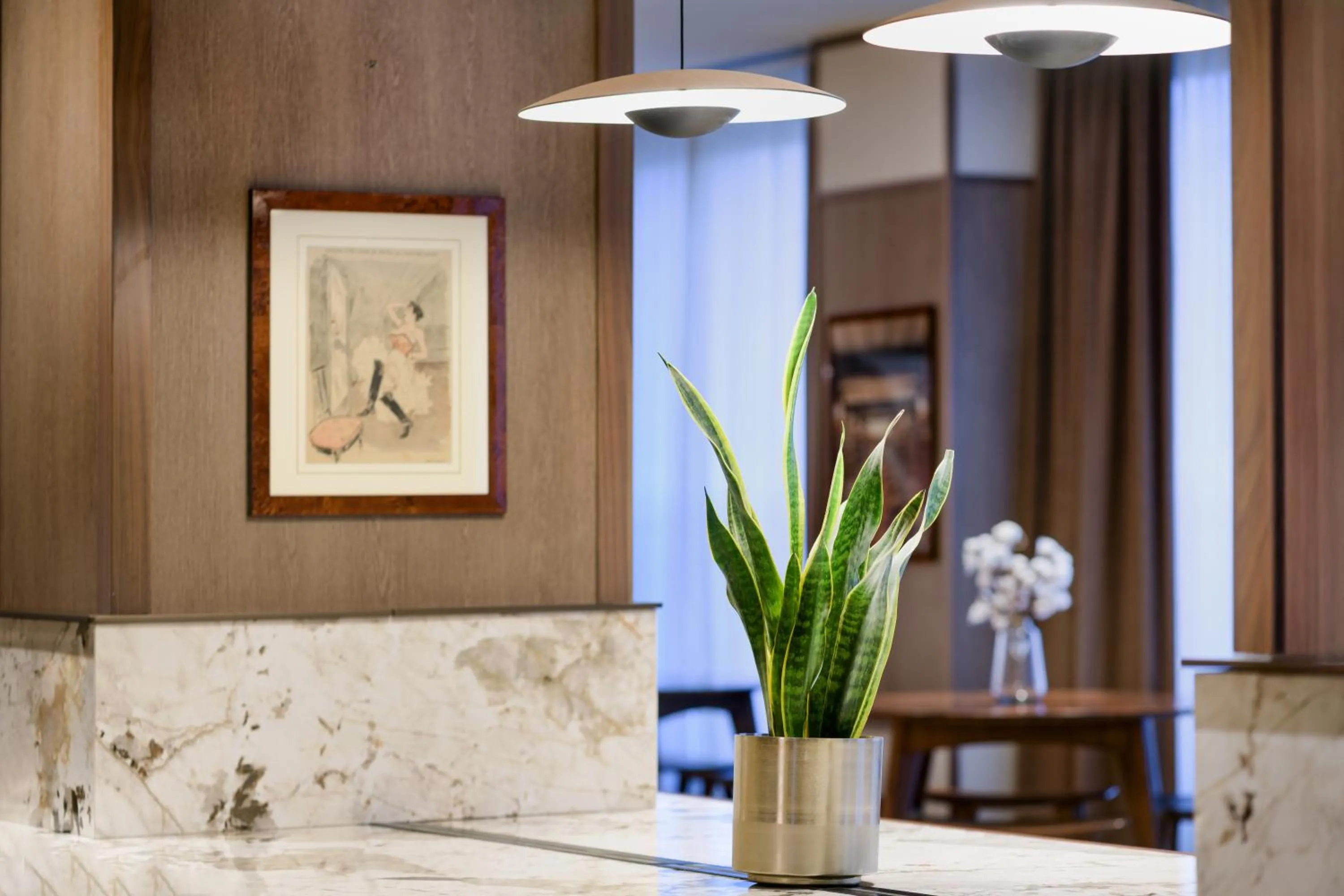 Decorative detail in AC Hotel Milano by Marriott