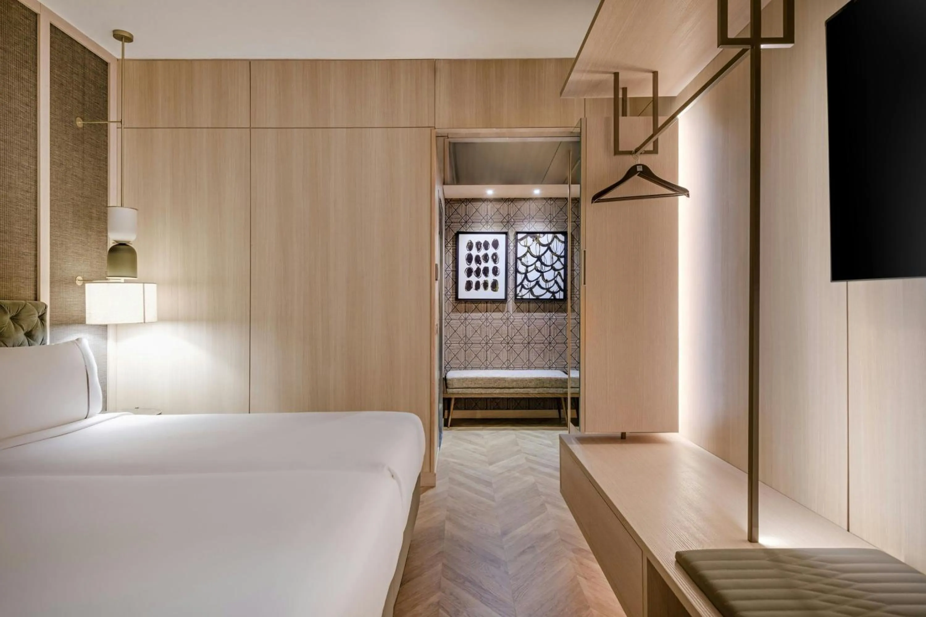 Photo of the whole room, Bed in AC Hotel Milano by Marriott