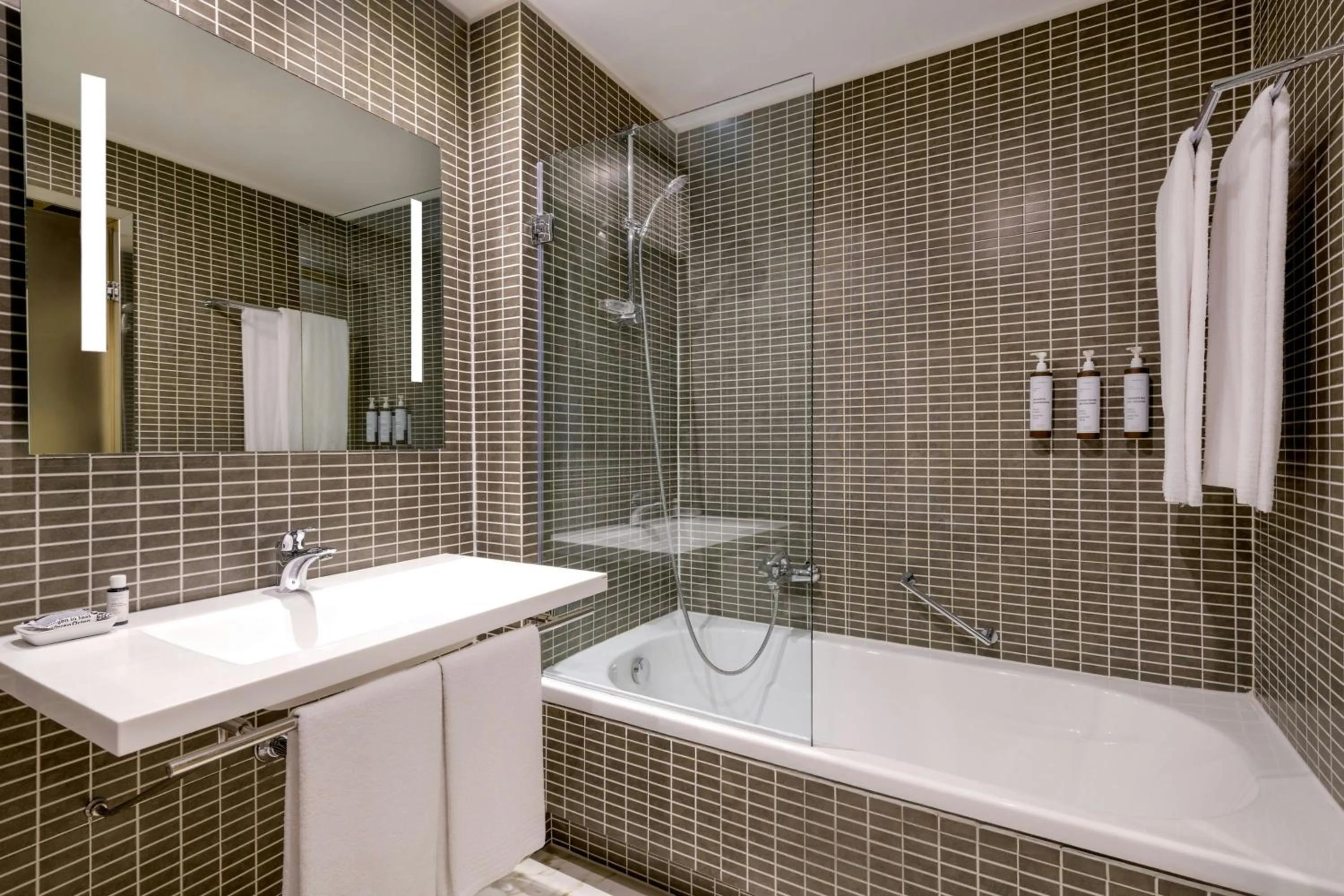 Bathroom in AC Hotel Milano by Marriott