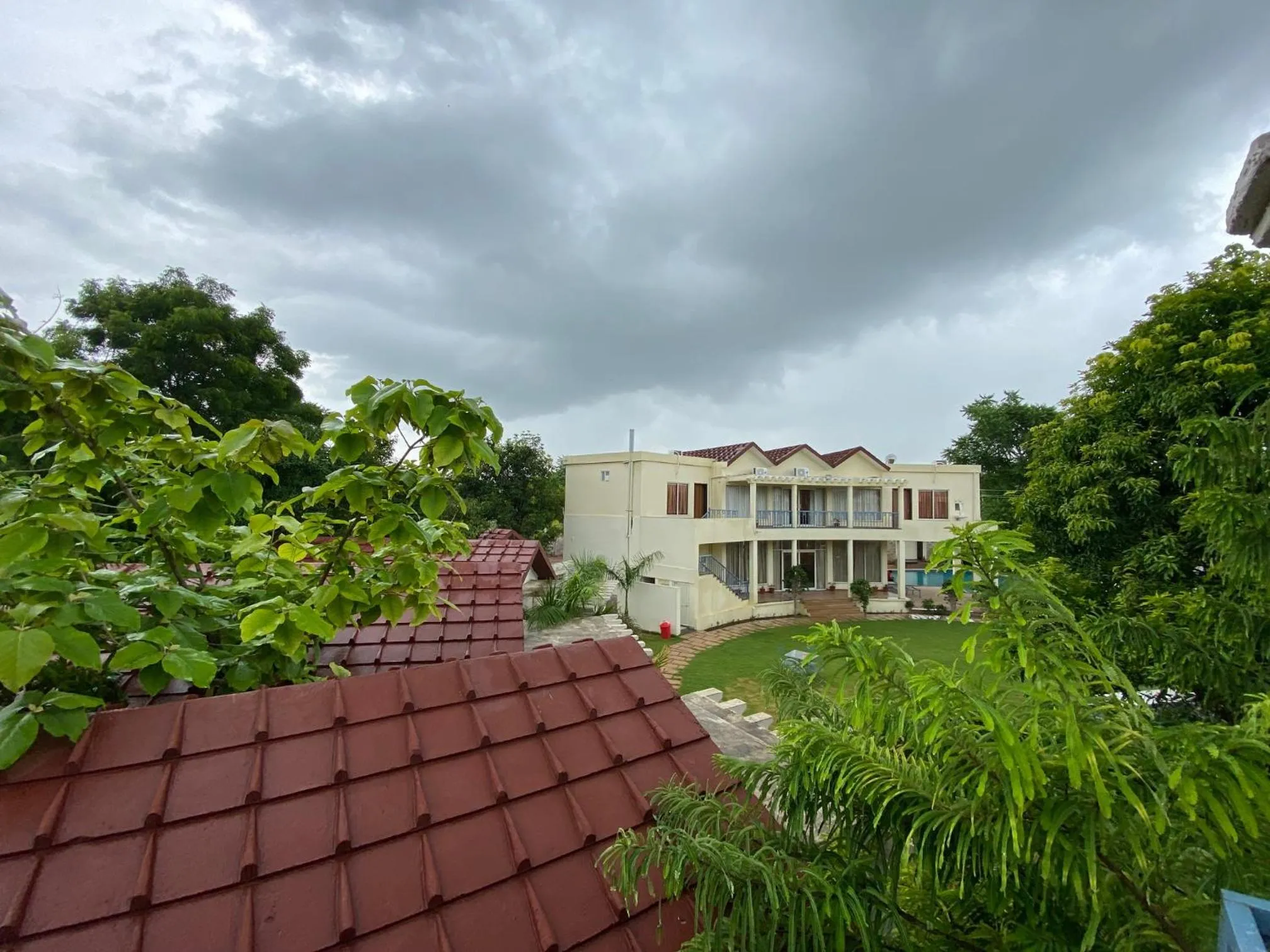 Property building in Las Cabanas Resort