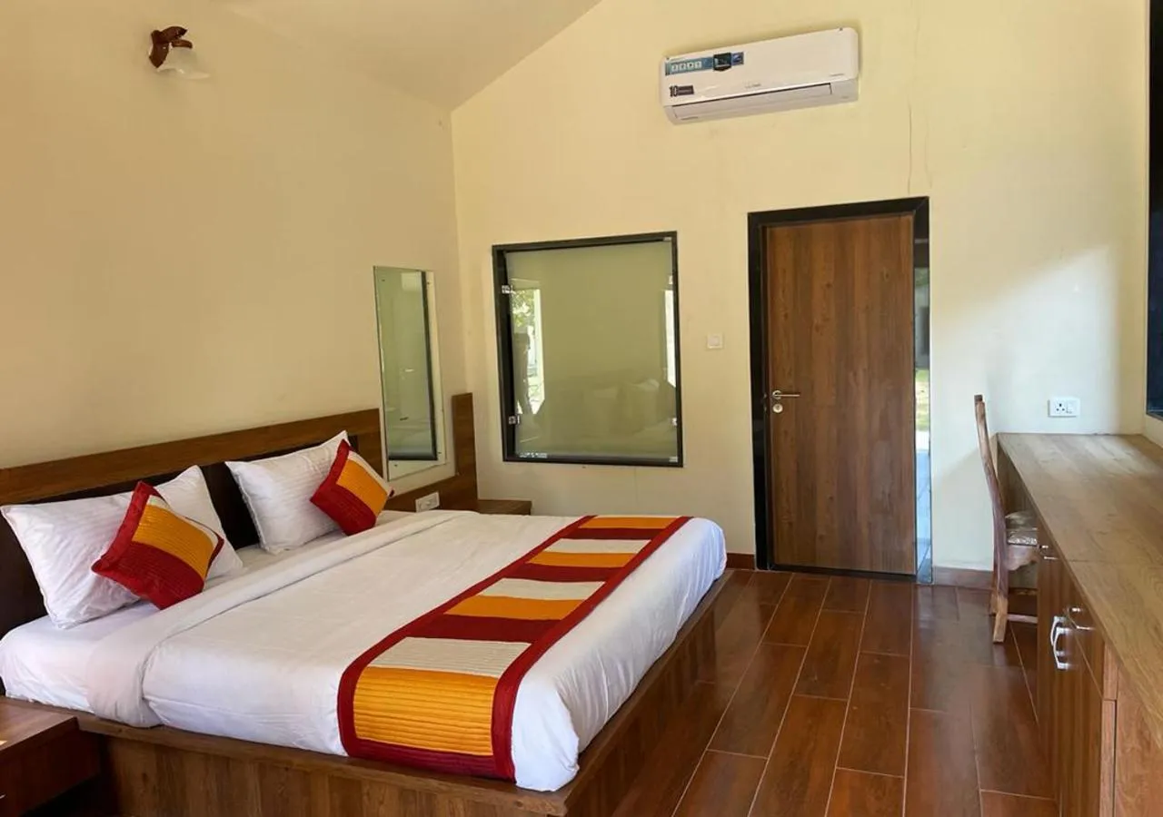 Bed in Las Cabanas Resort