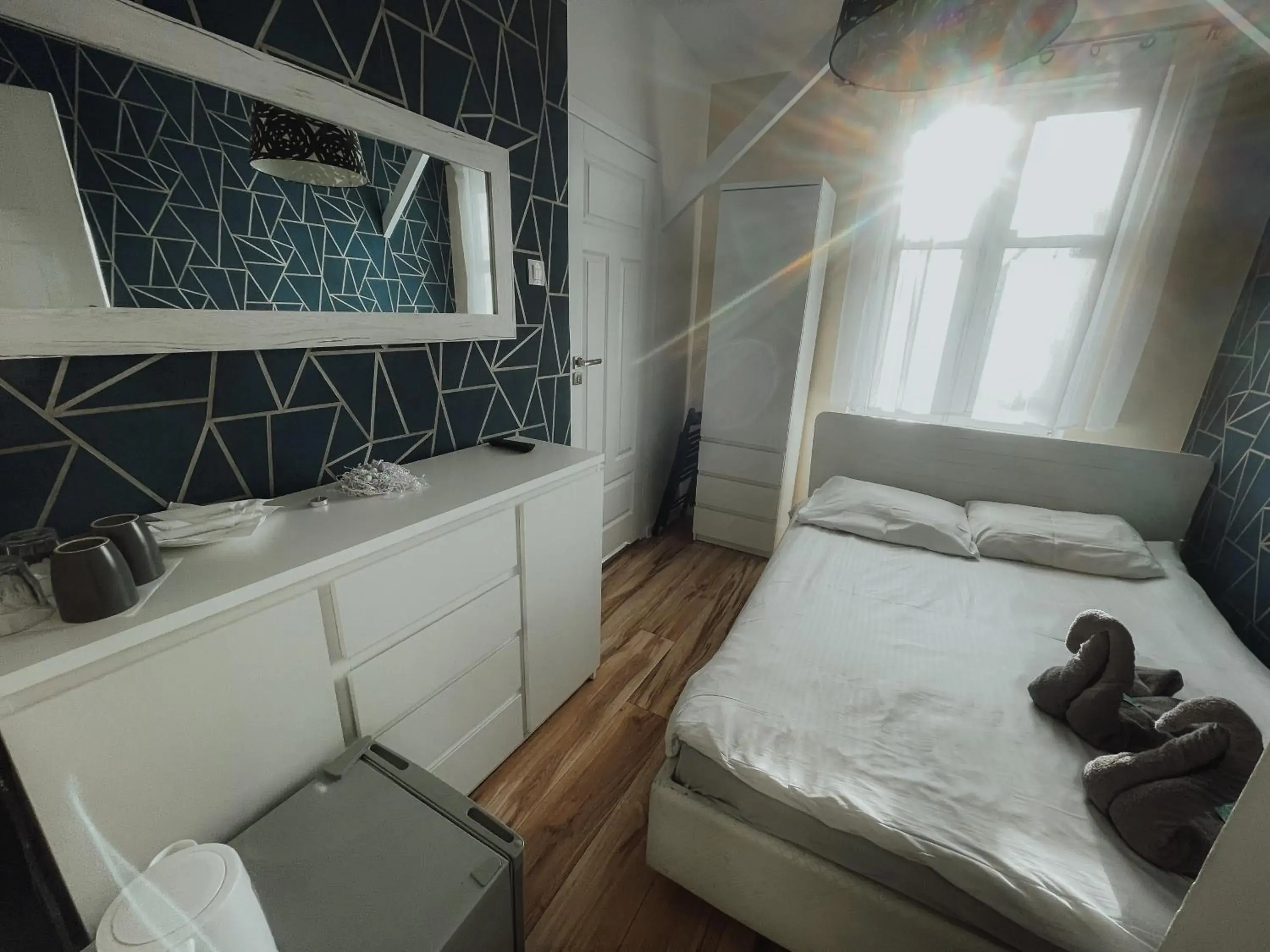 Standard Double Room - railway track view in Central Sopot Standard Double Room - railway track view in Central Sopot