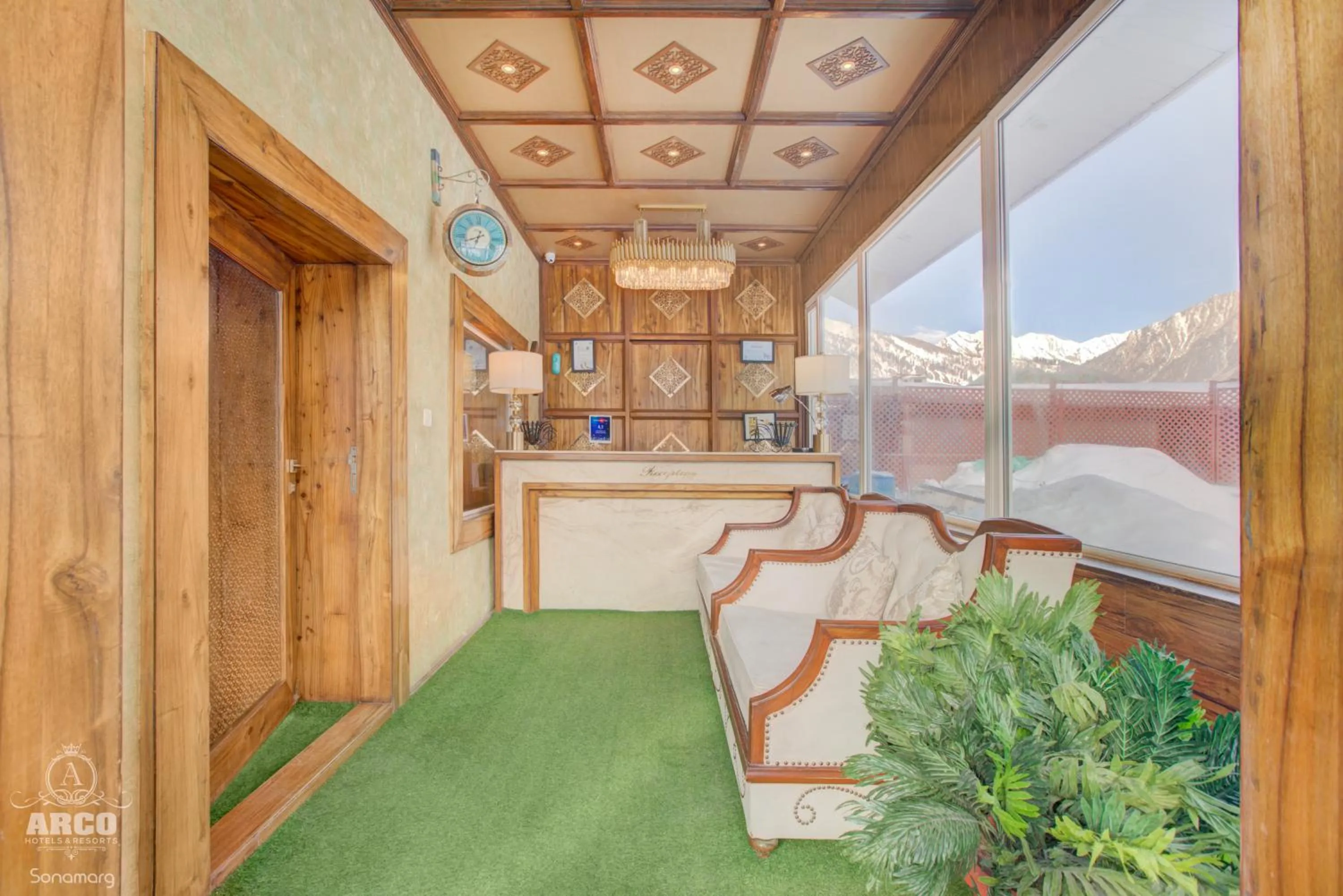 Lobby or reception in Arco Hotels & Resorts sonamarg