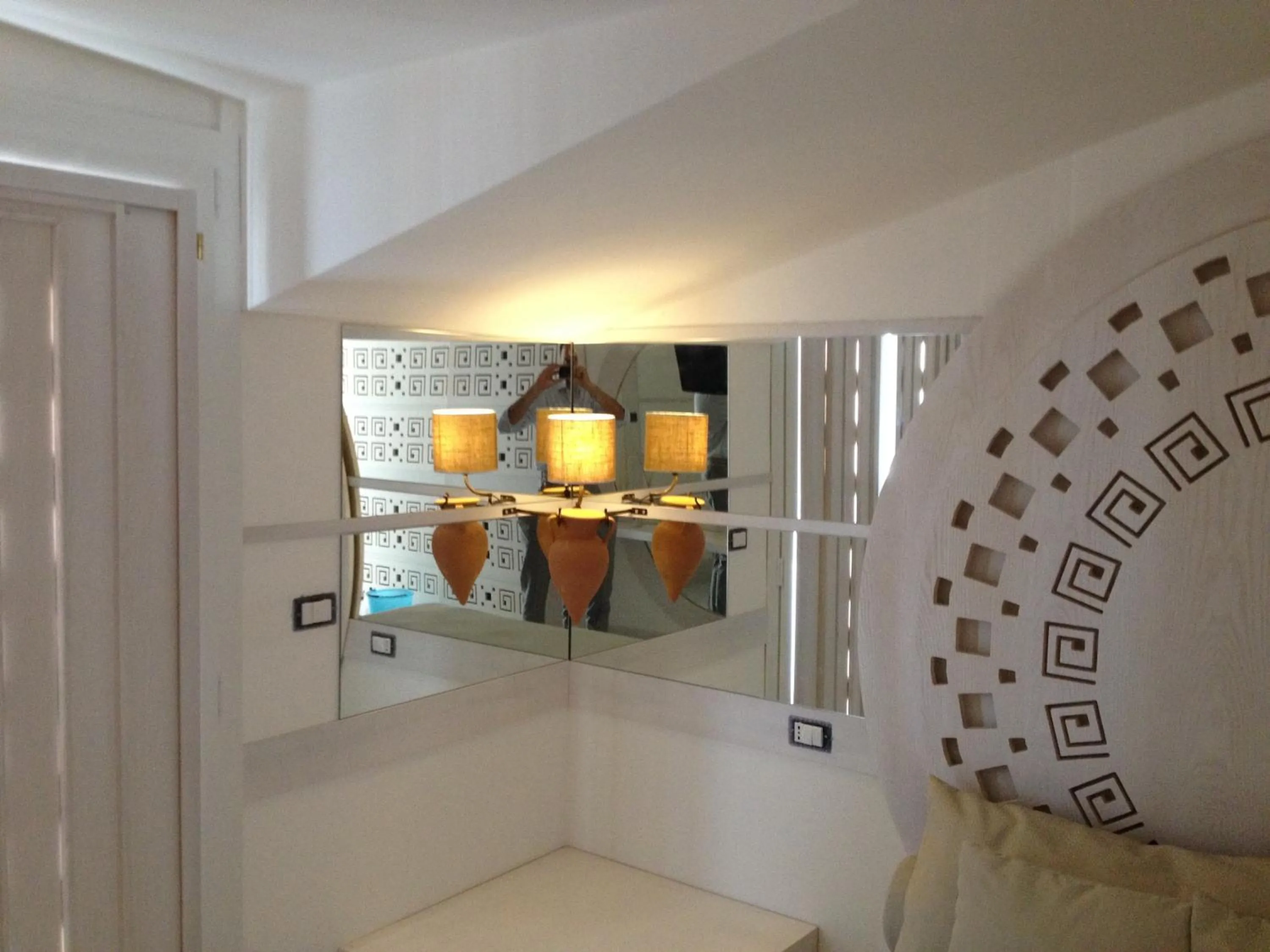 Decorative detail in Donnarumma Hotel