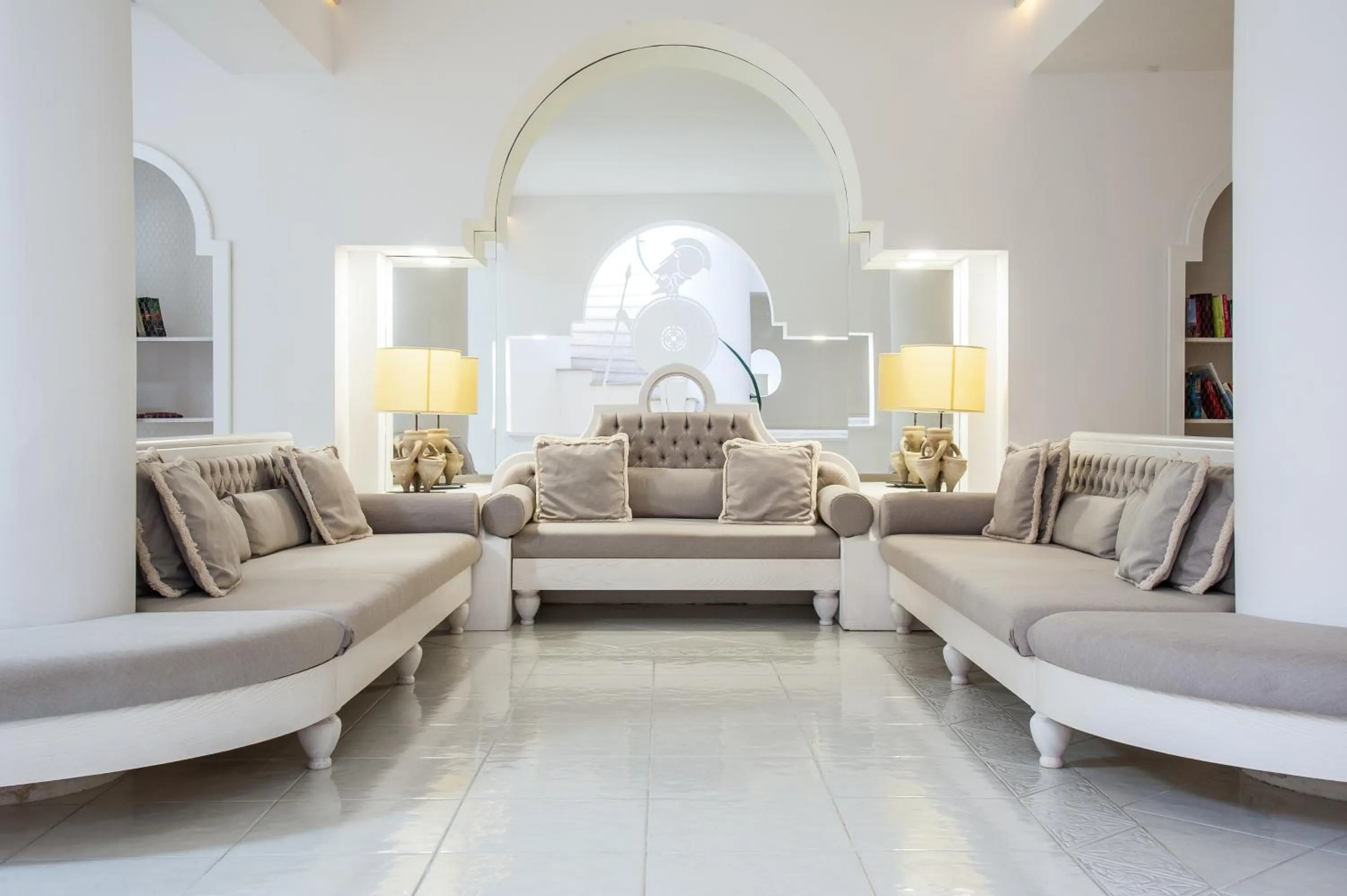 Lobby or reception in Donnarumma Hotel