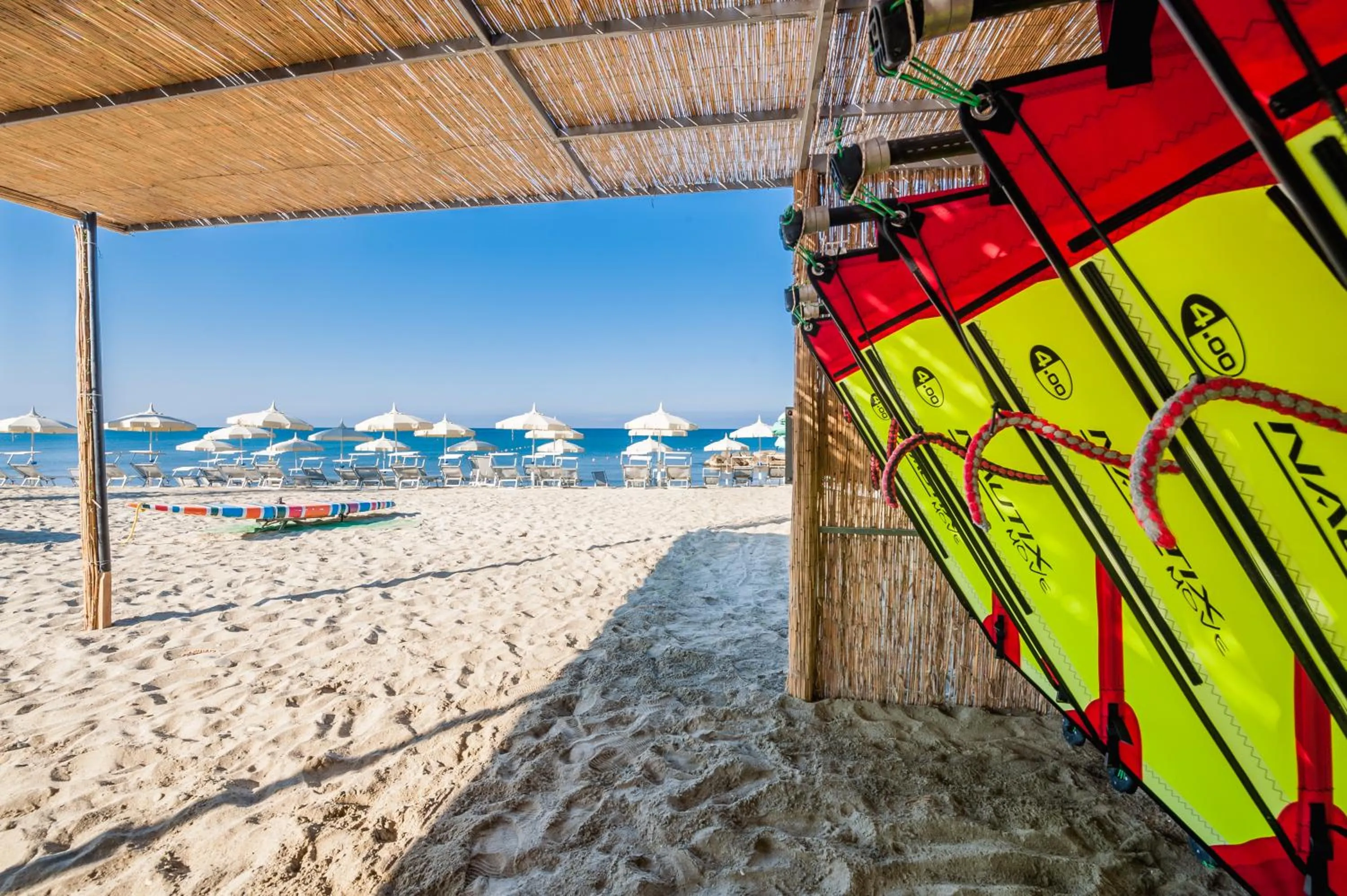 Beach in Donnarumma Hotel