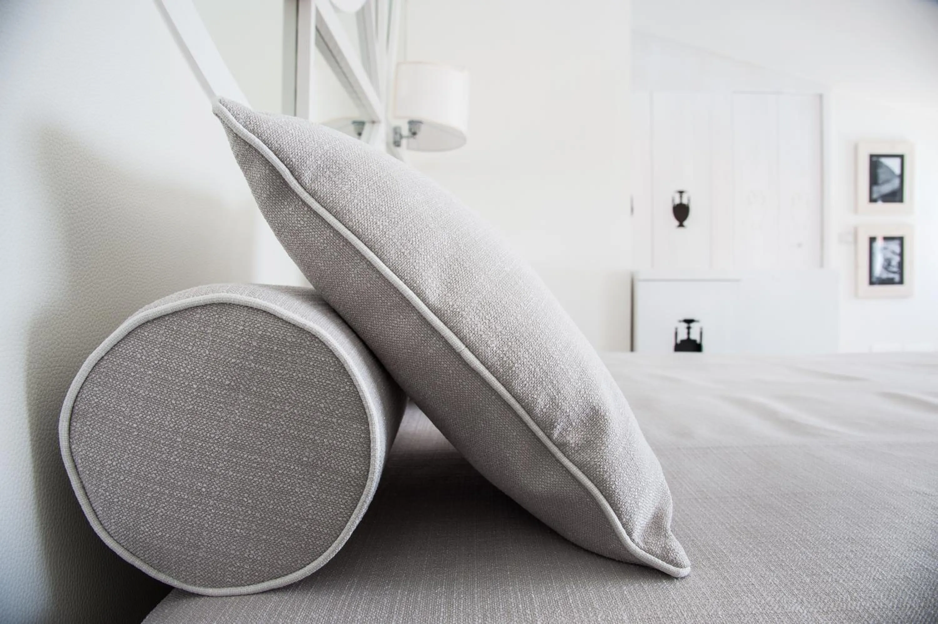 Bed in Donnarumma Hotel