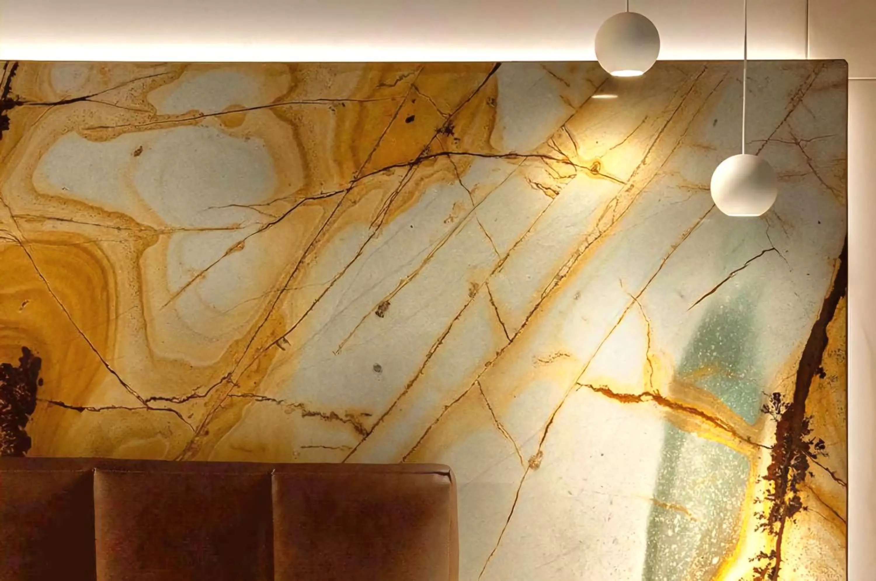 Decorative detail in Donnarumma Hotel