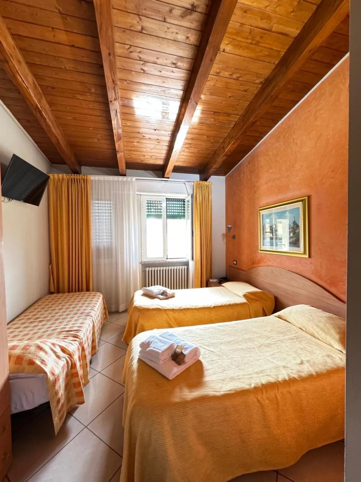 Bed in Hotel Le Querce