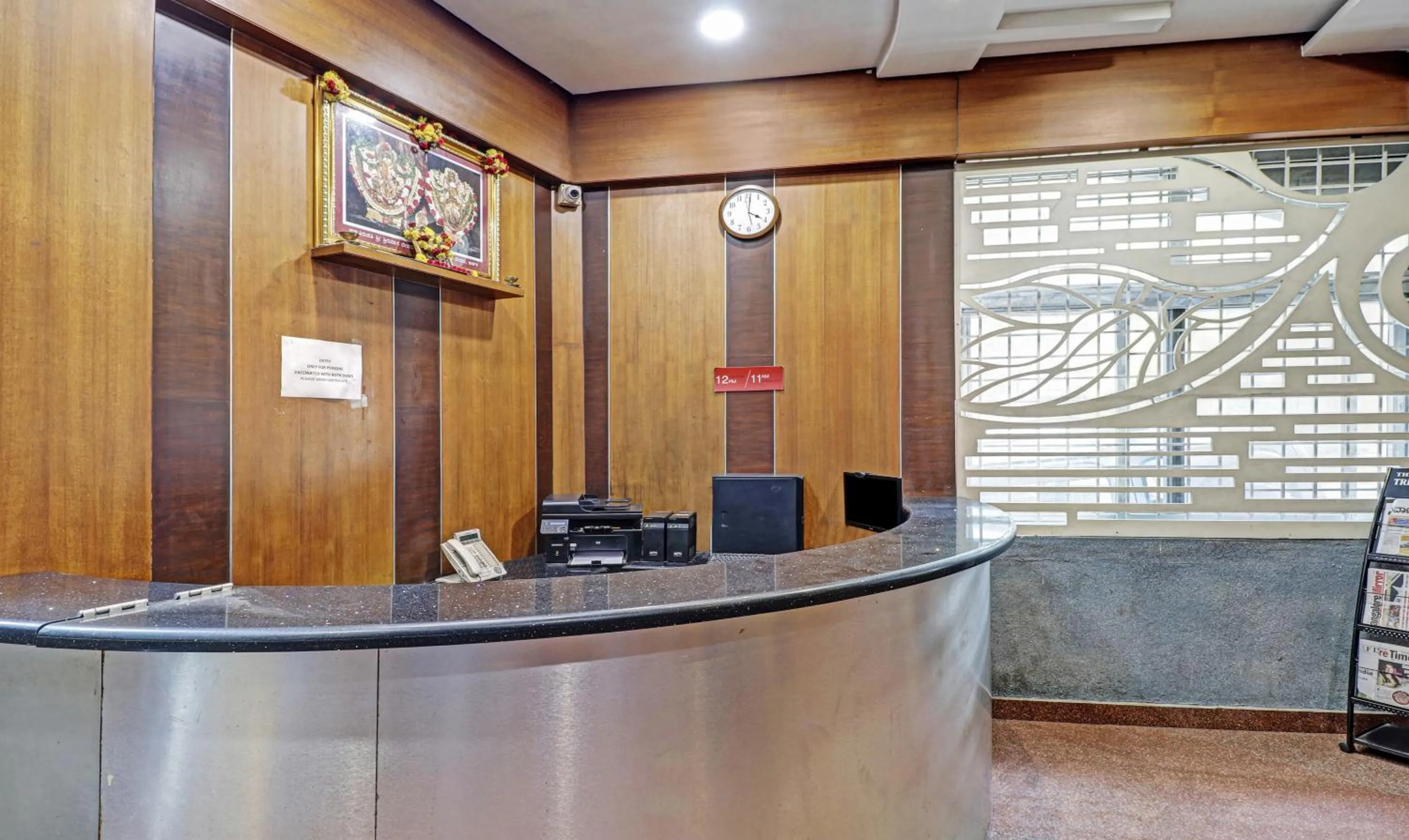 Lobby or reception in Treebo Trinitywood