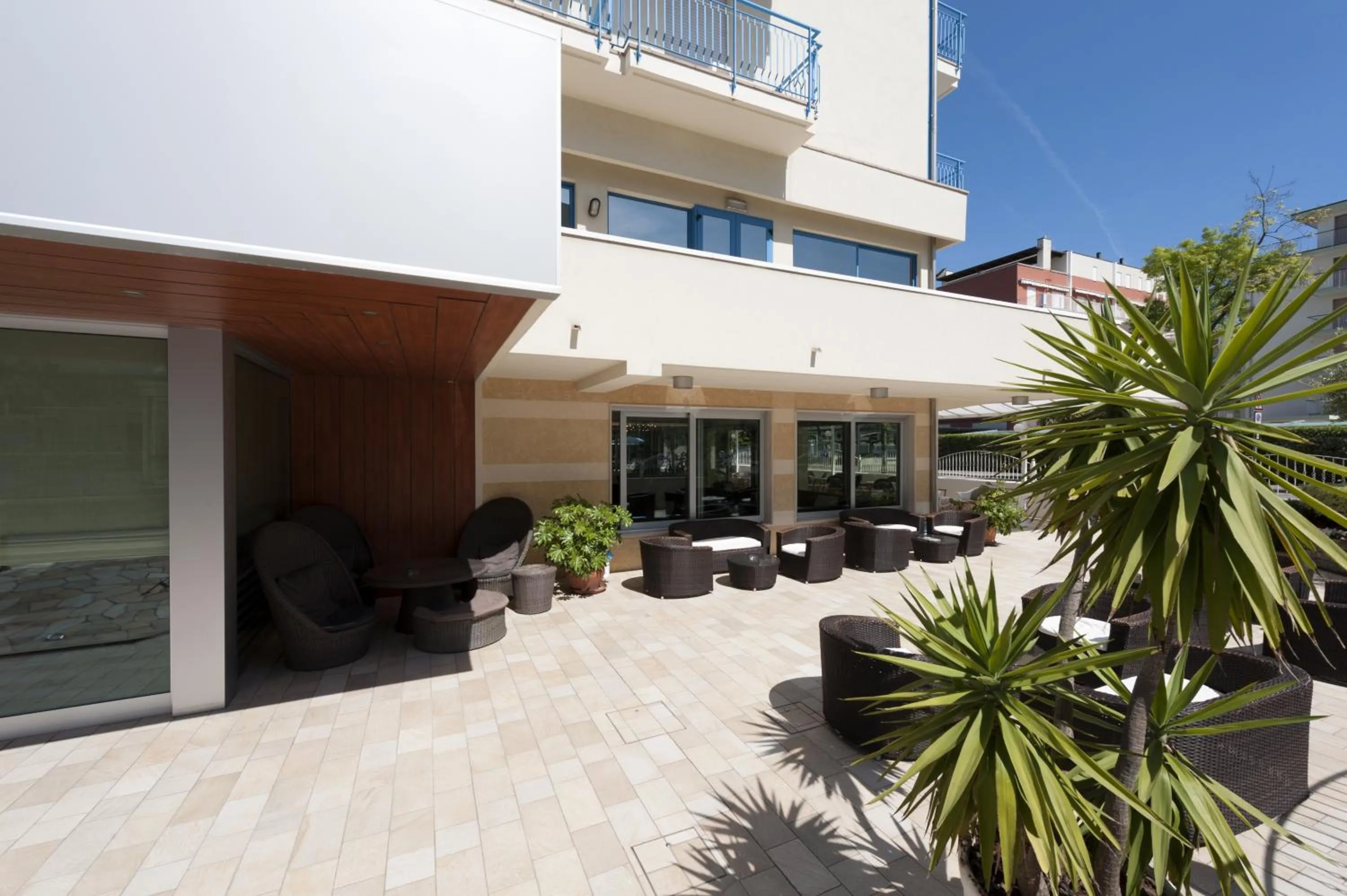 Facade/entrance in Hotel Miami