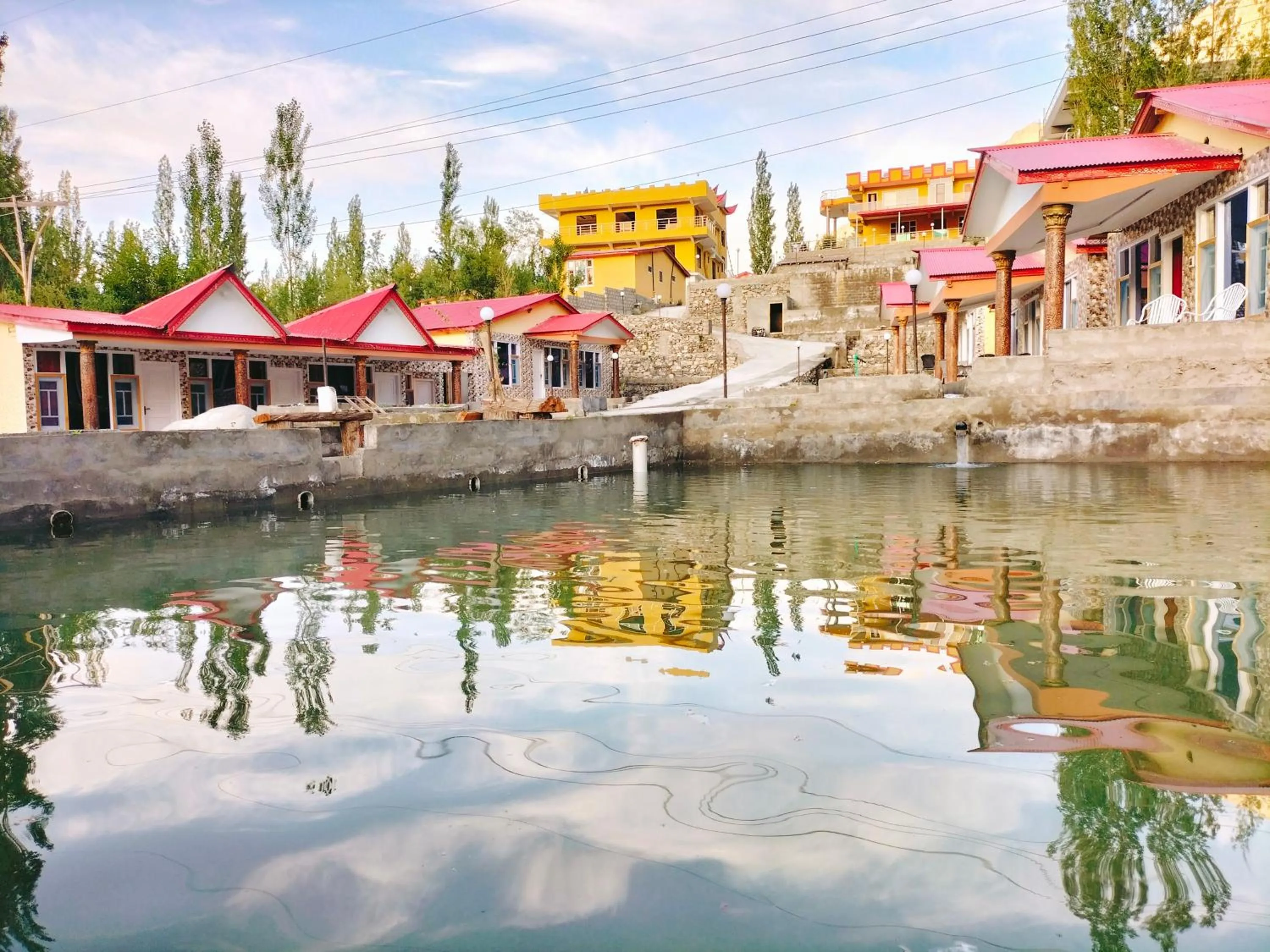 Property building in Skardu View Point Hotel