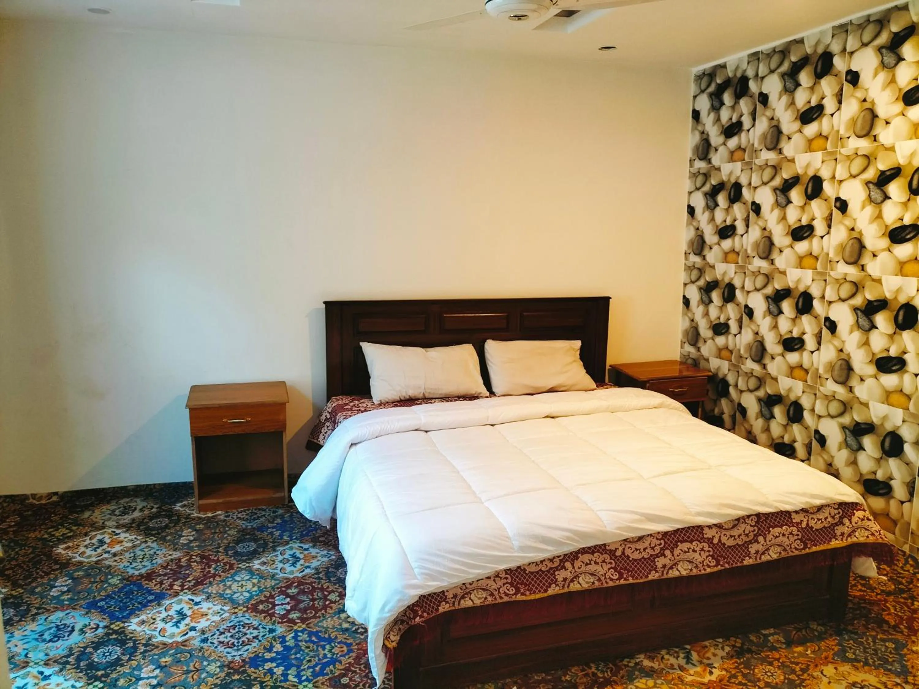Photo of the whole room, Bed in Skardu View Point Hotel