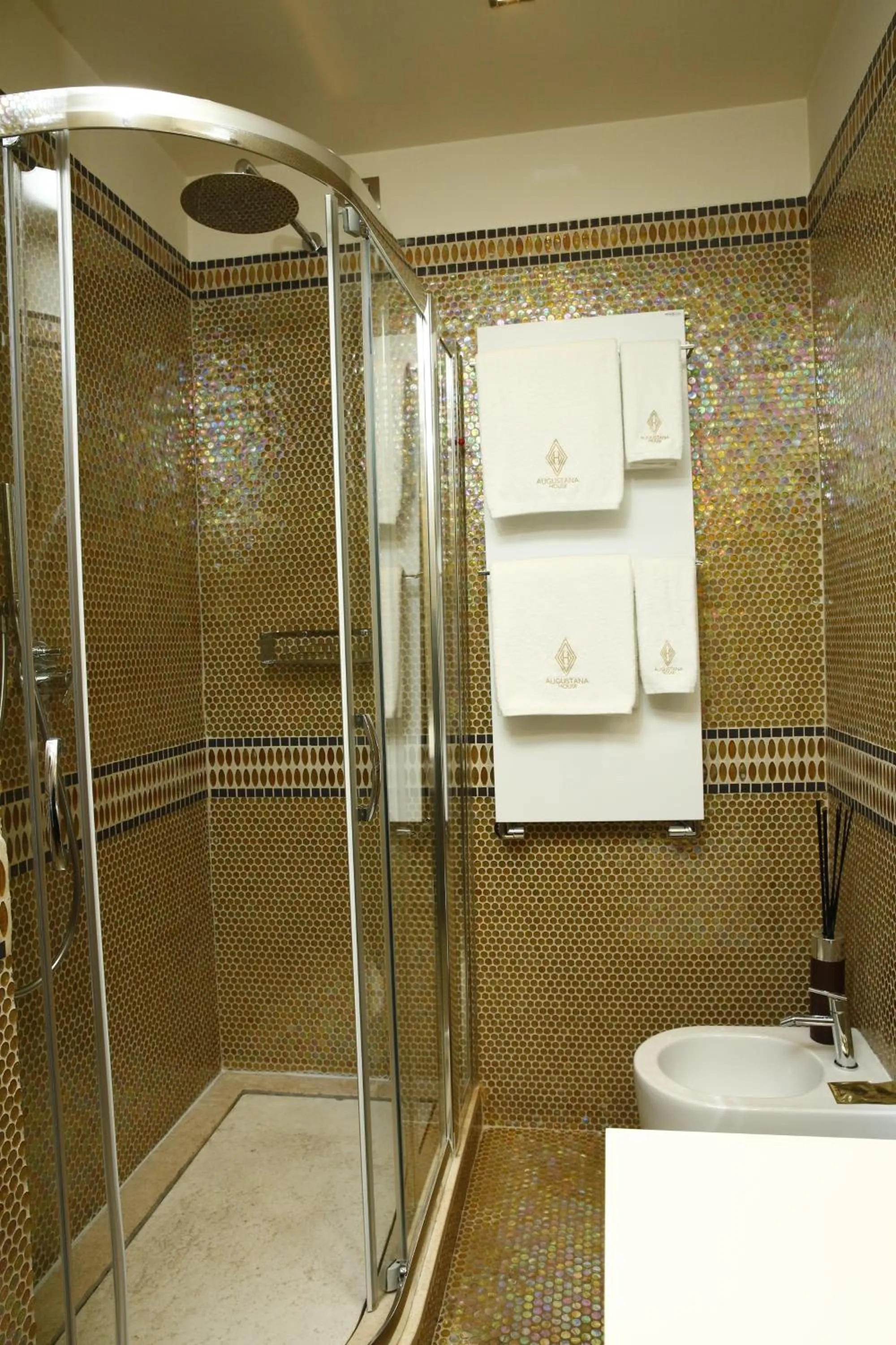 Bathroom in Augustana House and Suites